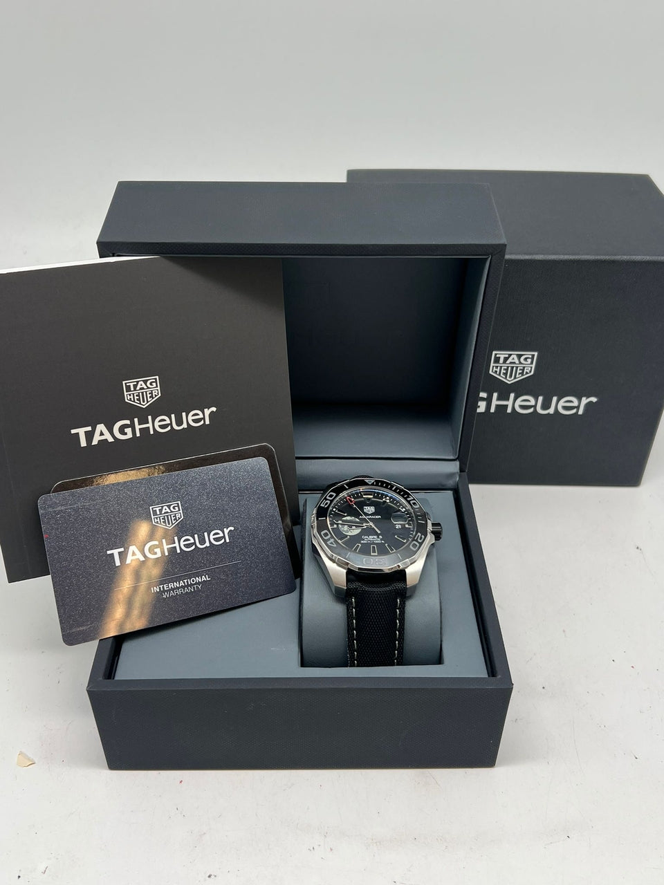Tag Heuer Aquaracer Automatik Herrenuhr "CLEP" Edition 41mm WAY201 - Papers and documentation
