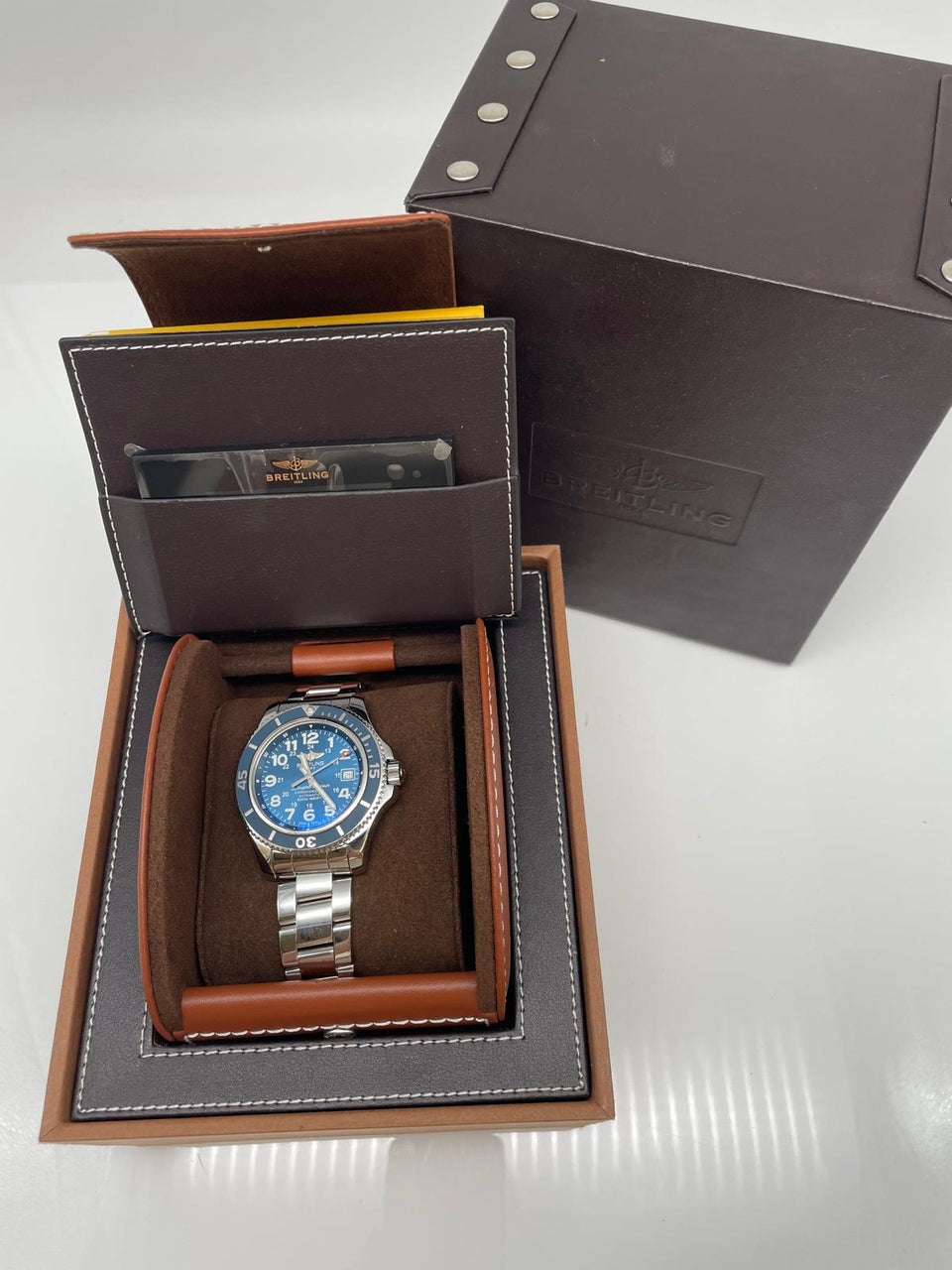 Breitling Superocean II 42mm Automatik A17365 - Papiere und oder Lieferumfang