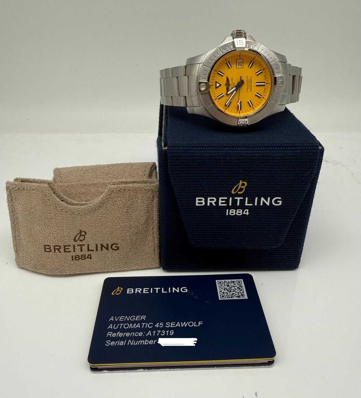 Breitling Avenger Seawolf 45mm Automatik Herrenuhr A17319 - Papers and documentation