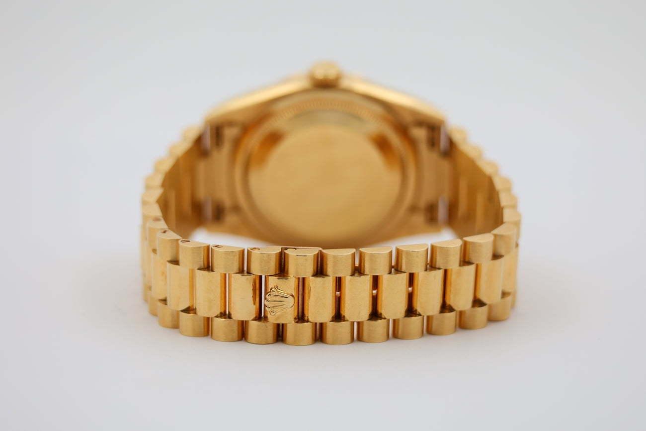 Rolex Day-Date 36 President 18k Gelbgold Automatik "String Diamond" 18238 - Detailansicht 5
