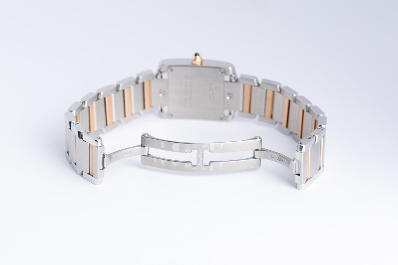 Cartier Tank Française "MOP Dial" 20mm W51027Q4 - Detailansicht 8