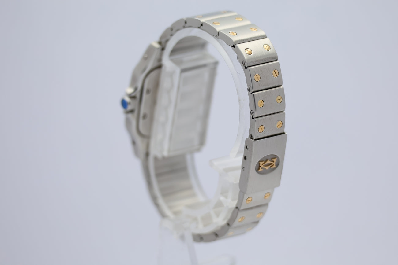 Cartier Santos Galbée Lady Stahl/Gold 1567