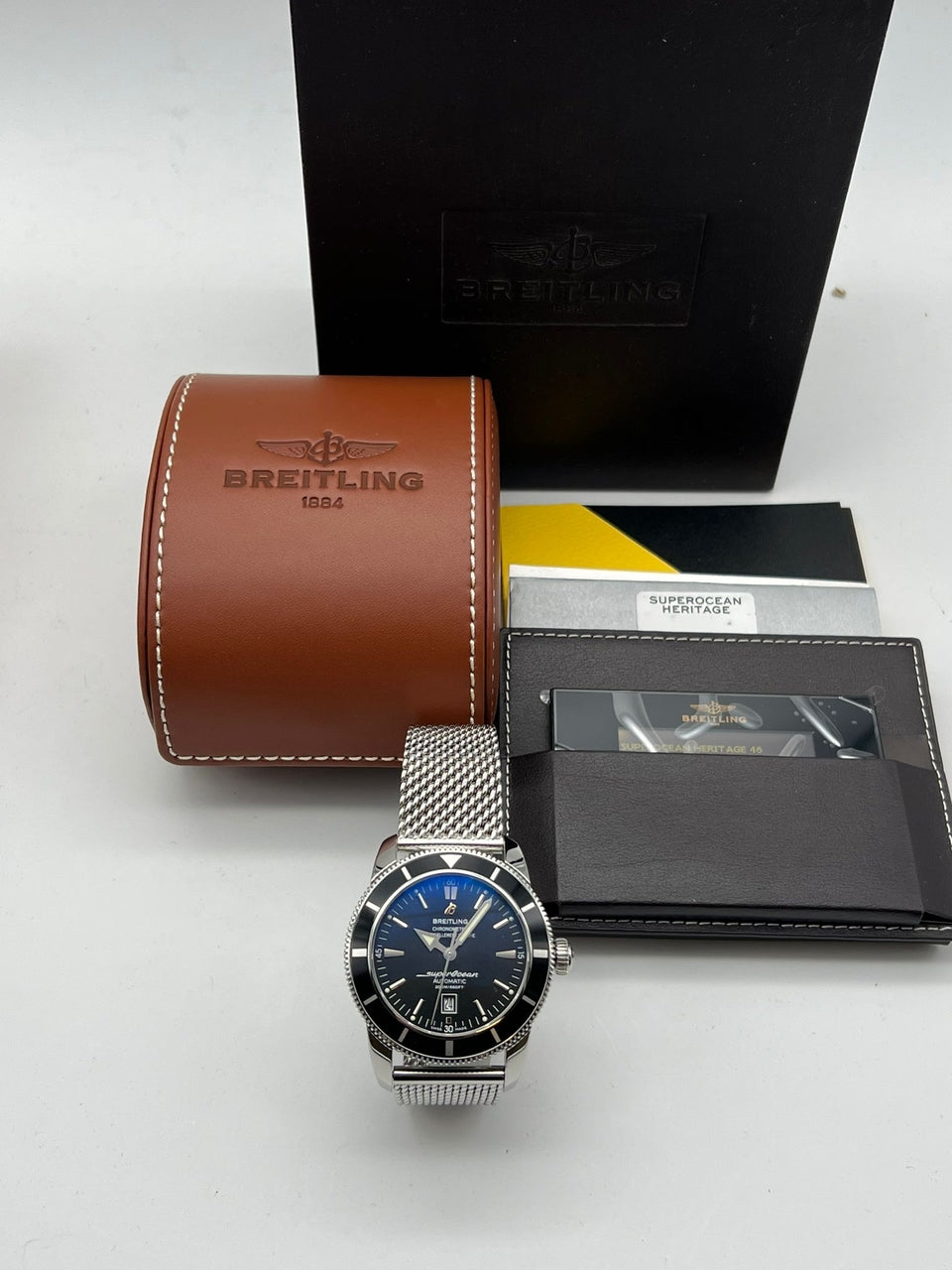 Breitling Superocean Heritage 46mm Automatik Herrenuhr A17320 - Papers and documentation