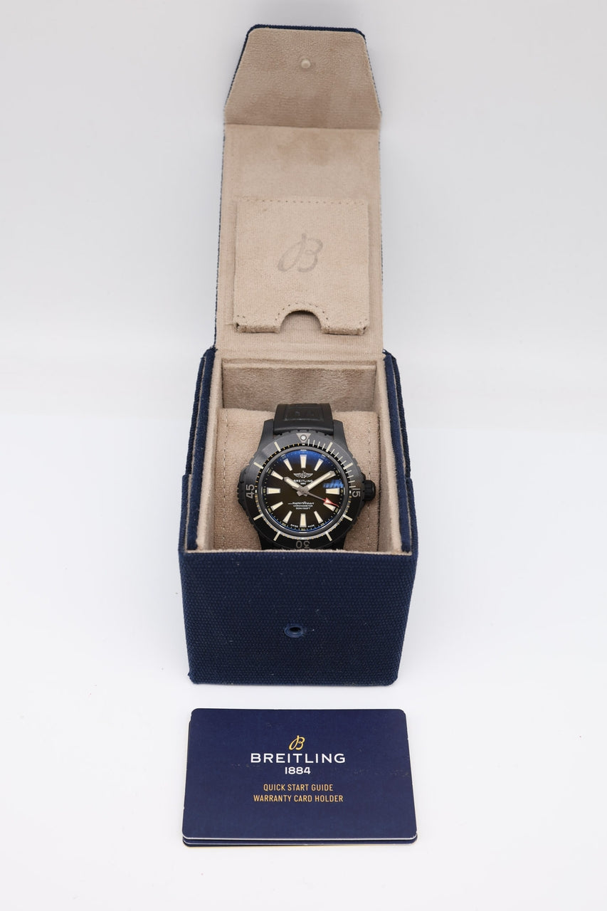 Breitling Superocean 48mm Titan Automatik Herrenuhr V17369 - Papiere und oder Lieferumfang