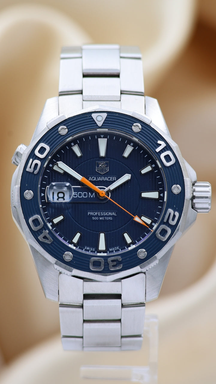 Tag Heuer Aquaracer Quarz Herrenuhr WAJ1112 - Thumbnail