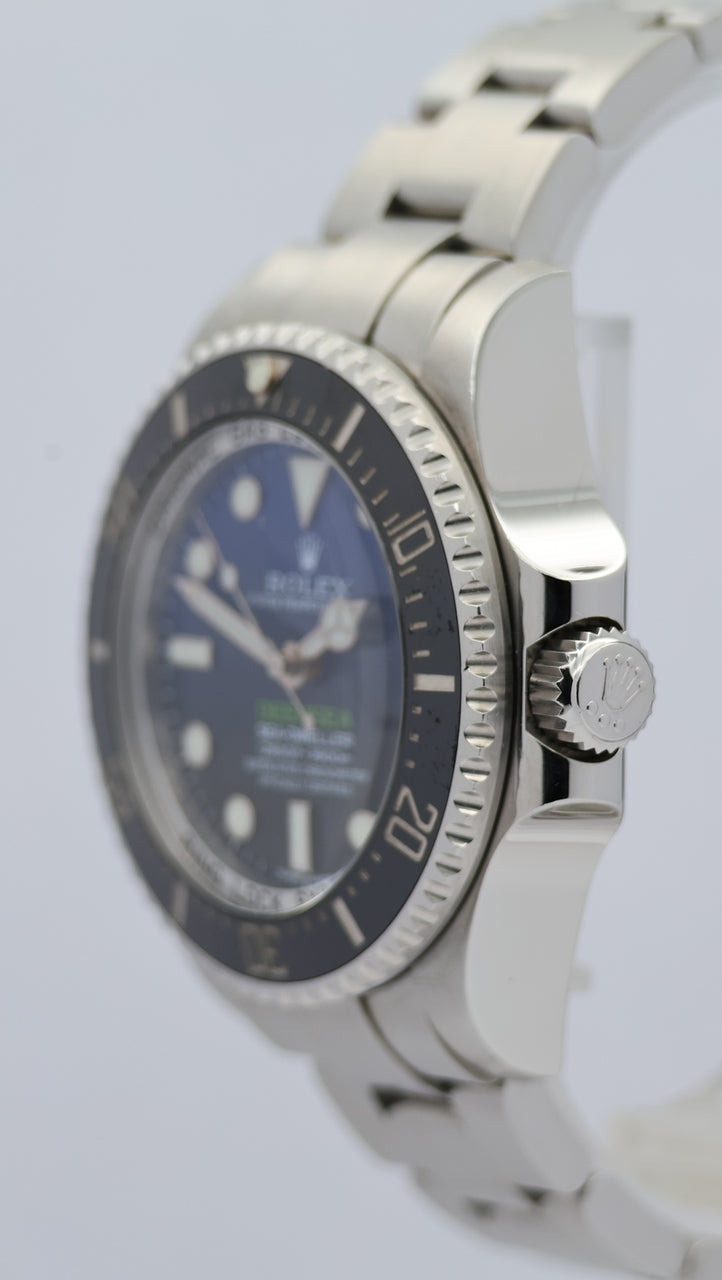 Rolex Sea-Dweller Deepsea 44mm Automatik Herrenuhr 116660 Box + og. Papiere