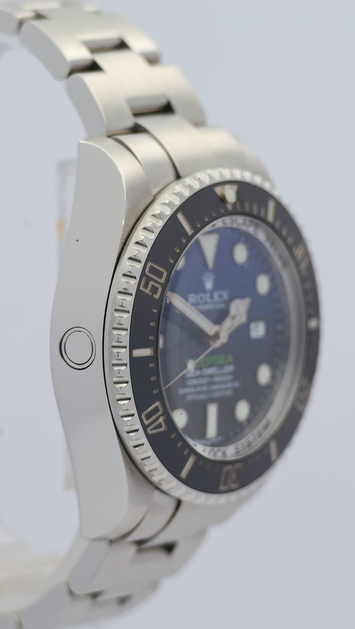 Rolex Sea-Dweller Deepsea 44mm Automatik Herrenuhr 116660 Box + og. Papiere