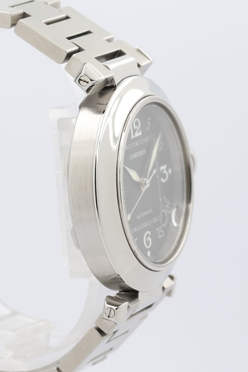 Cartier Pasha C Automatik 35mm Damenuhr W31043M7 - Detailansicht 2