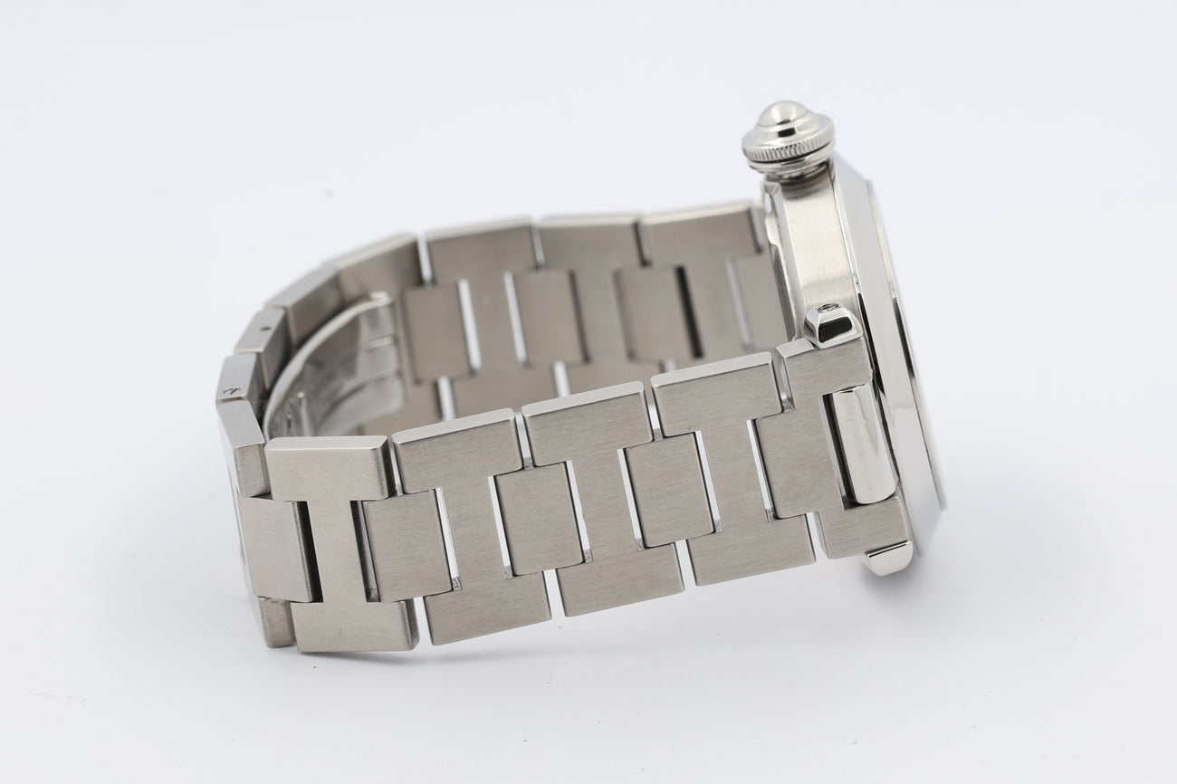 Cartier Pasha C Automatik 35mm Damenuhr W31043M7 - Detailansicht 6