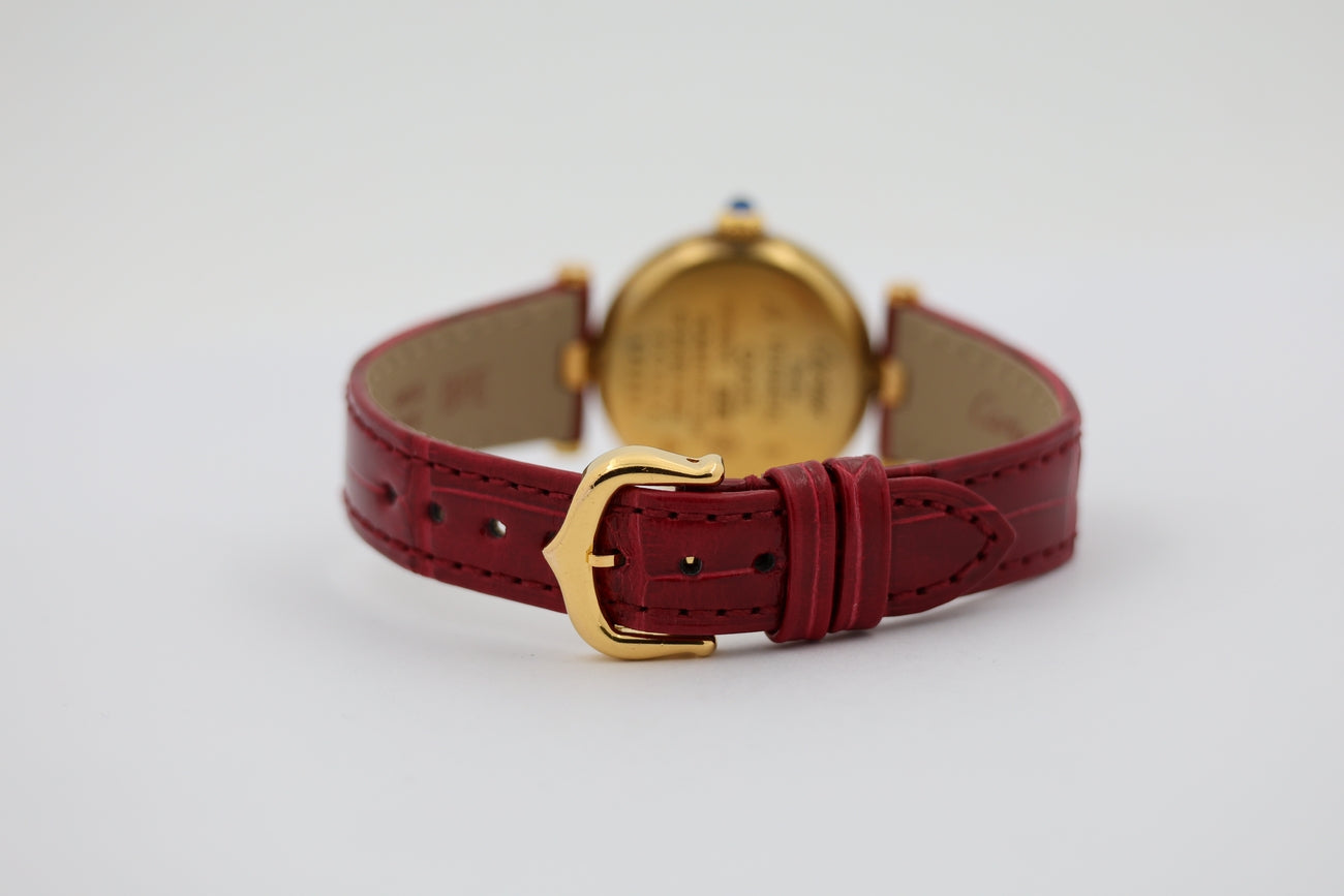 Cartier Vendome Tank Vermeil Quarz 590004 - Detailansicht 5