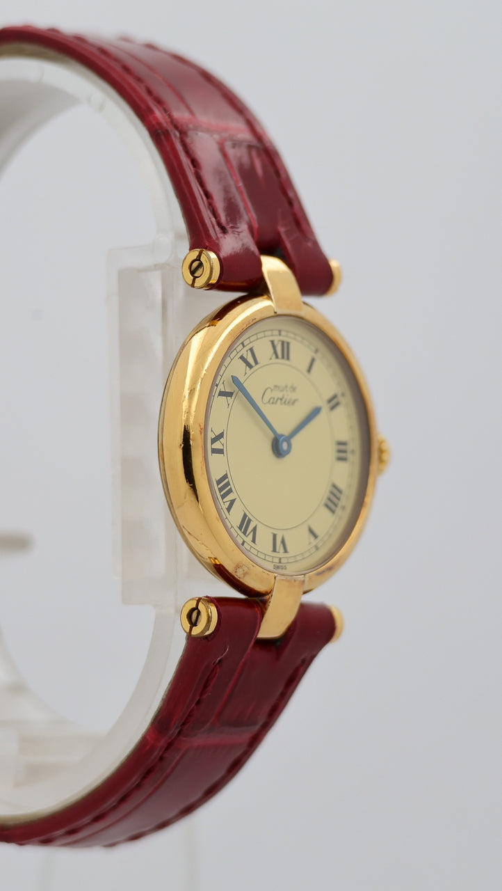 Cartier Vendome Tank Vermeil Quarz 590004 - Detailansicht 7