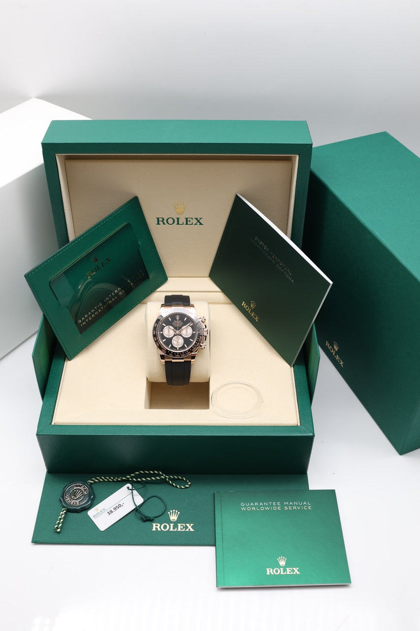 Rolex Cosmograph Daytona Oysterflex Roségold 126515LN - Papiere und oder Lieferumfang