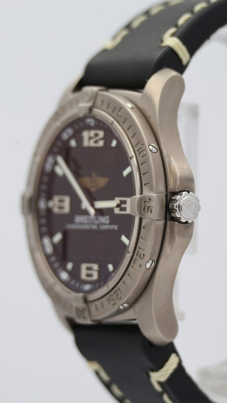 Breitling Aerospace Advantage 42mm Quarz E79362 Box + og. Papiere