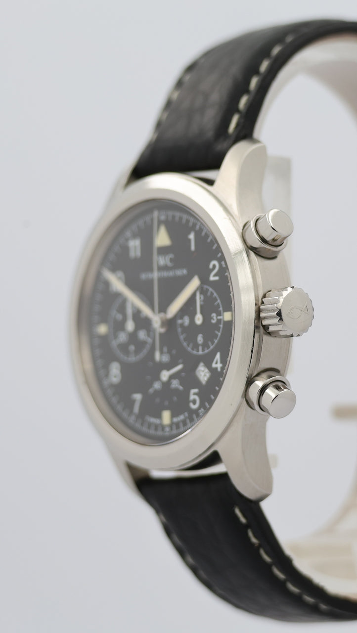 IWC Fliegeruhr Chronograph 36mm Quarz 3741 - Detailansicht 6
