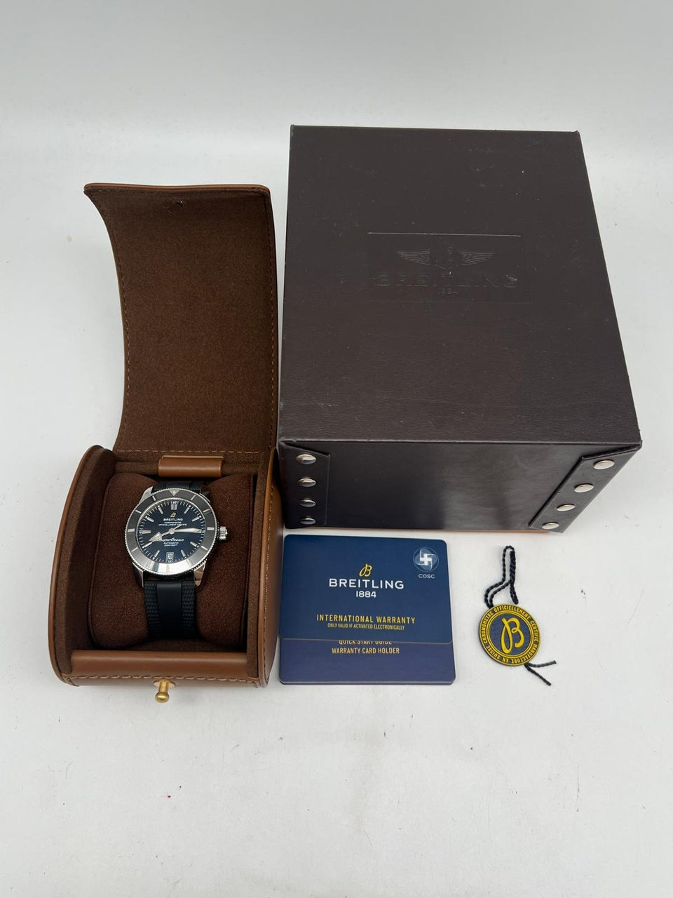 Breitling Superocean Heritage 42mm Automatik Herrenuhr AB2010 Box + og. Papiere