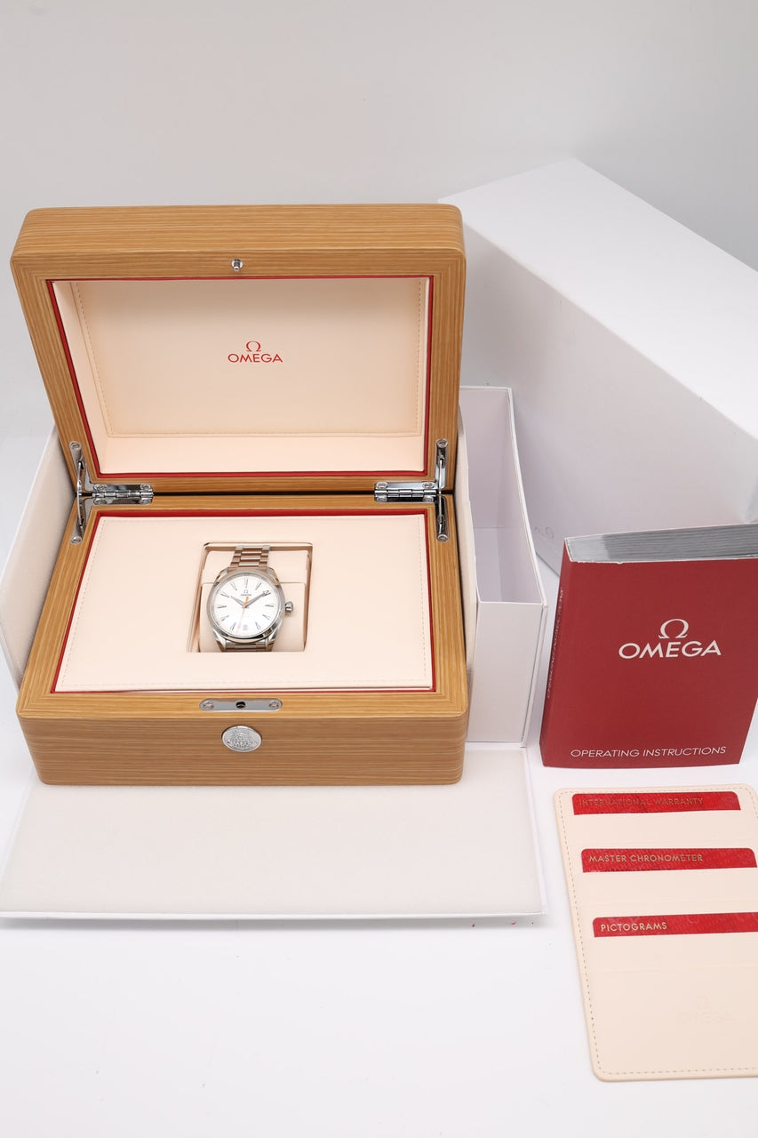 Omega Seamaster Aqua Terra 41mm Automatik Herrenuhr 22010412102001 - Papiere und oder Lieferumfang