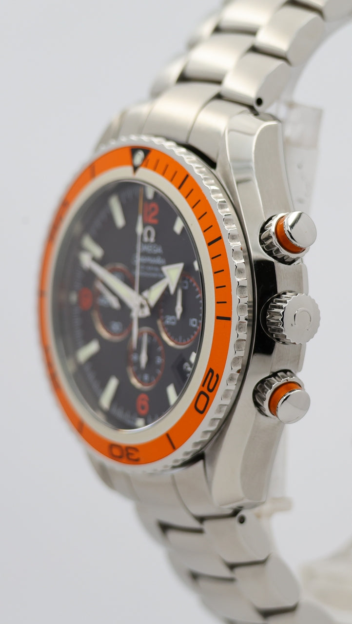Omega Seamaster Planet Ocean Automatik Herrenuhr Stahl 45,5mm 22185000 - Detailansicht 7