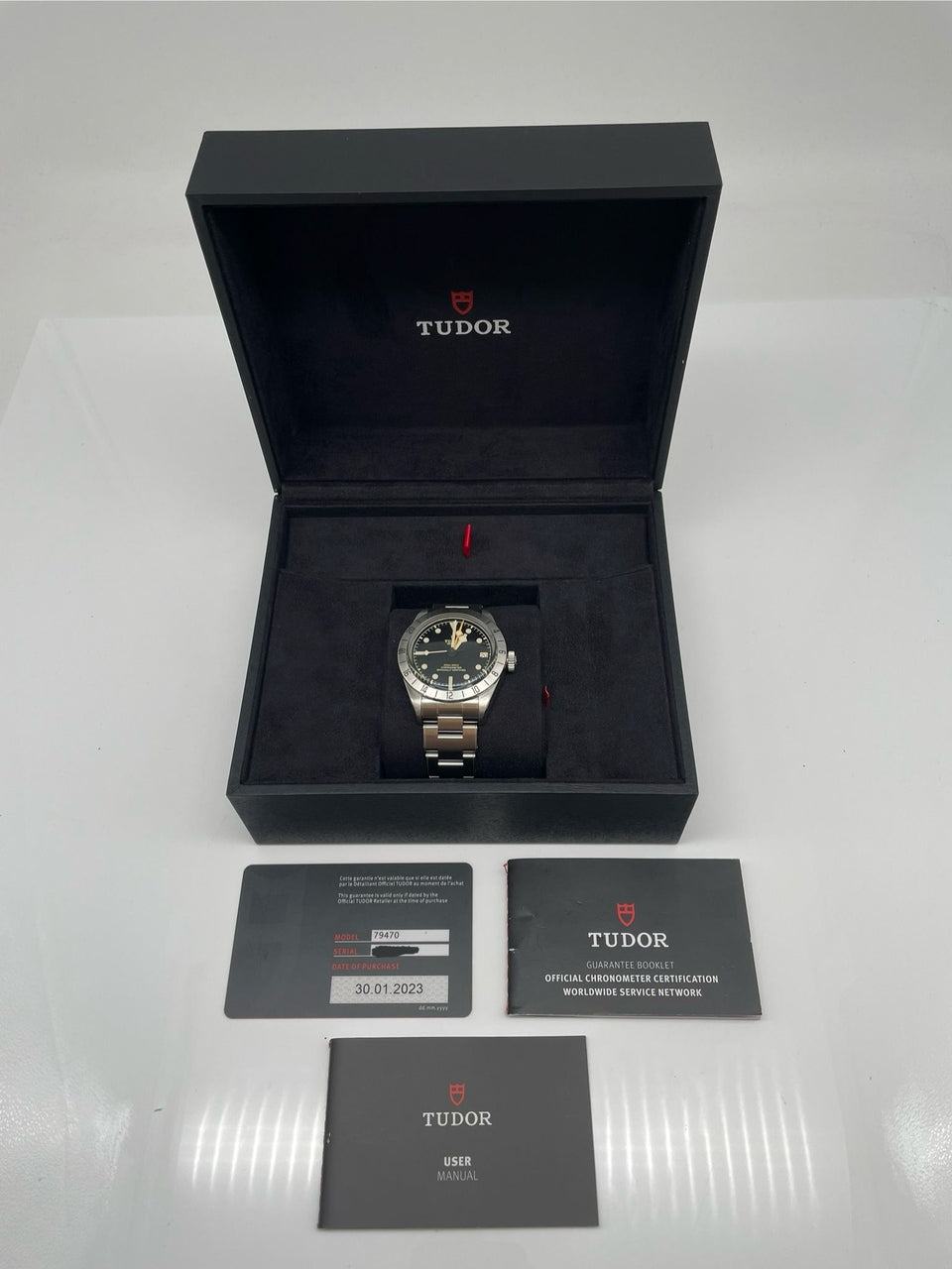 Tudor Black Bay Pro 39mm Automatik 79470 - Papiere und oder Lieferumfang