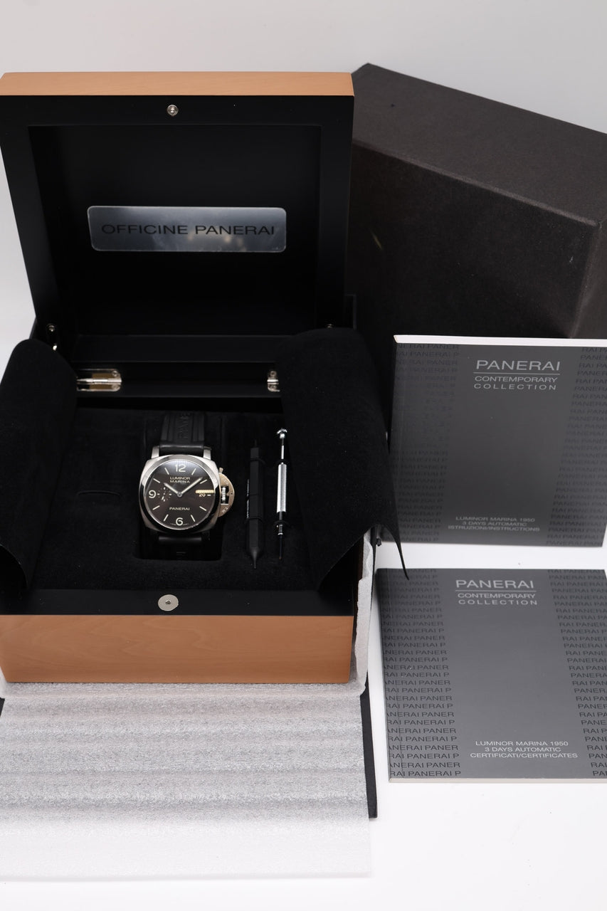 Panerai Luminor Marina 1950 3 Days Automatik PAM00312 - Papiere und oder Lieferumfang