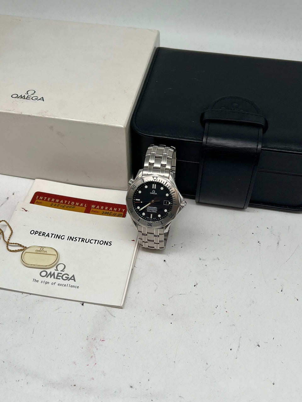 Omega Seamaster Diver 300M Automatik 22515000 - Papiere und oder Lieferumfang