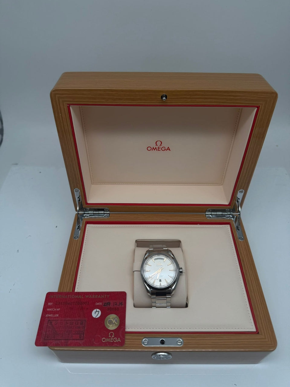 Omega Seamaster Aqua Terra Day-Date 41,5mm Automatik 23110422202001 - Papers and documentation