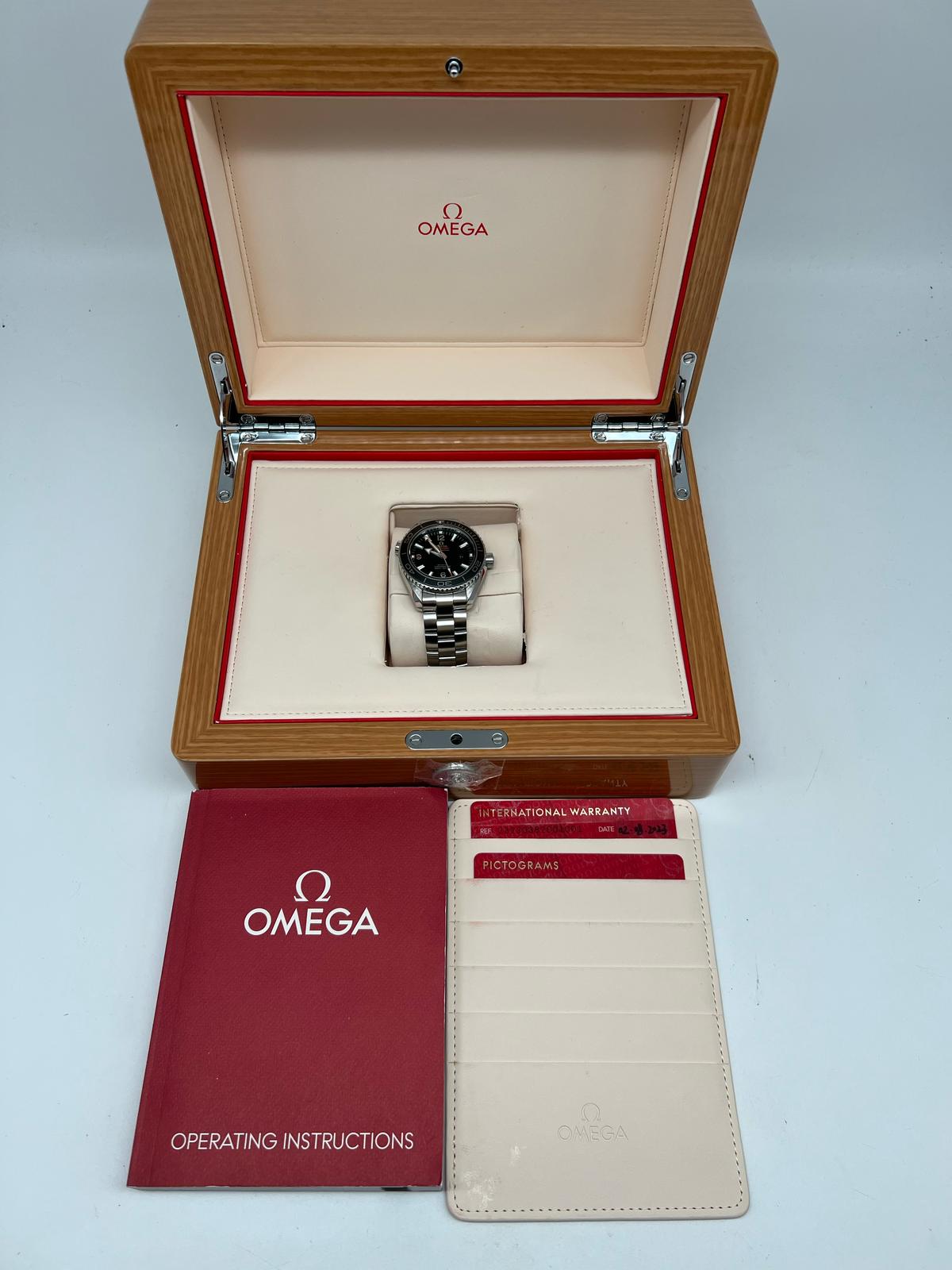 Omega Seamaster Planet Ocean Automatik 23230382001001 Box + og. Papiere