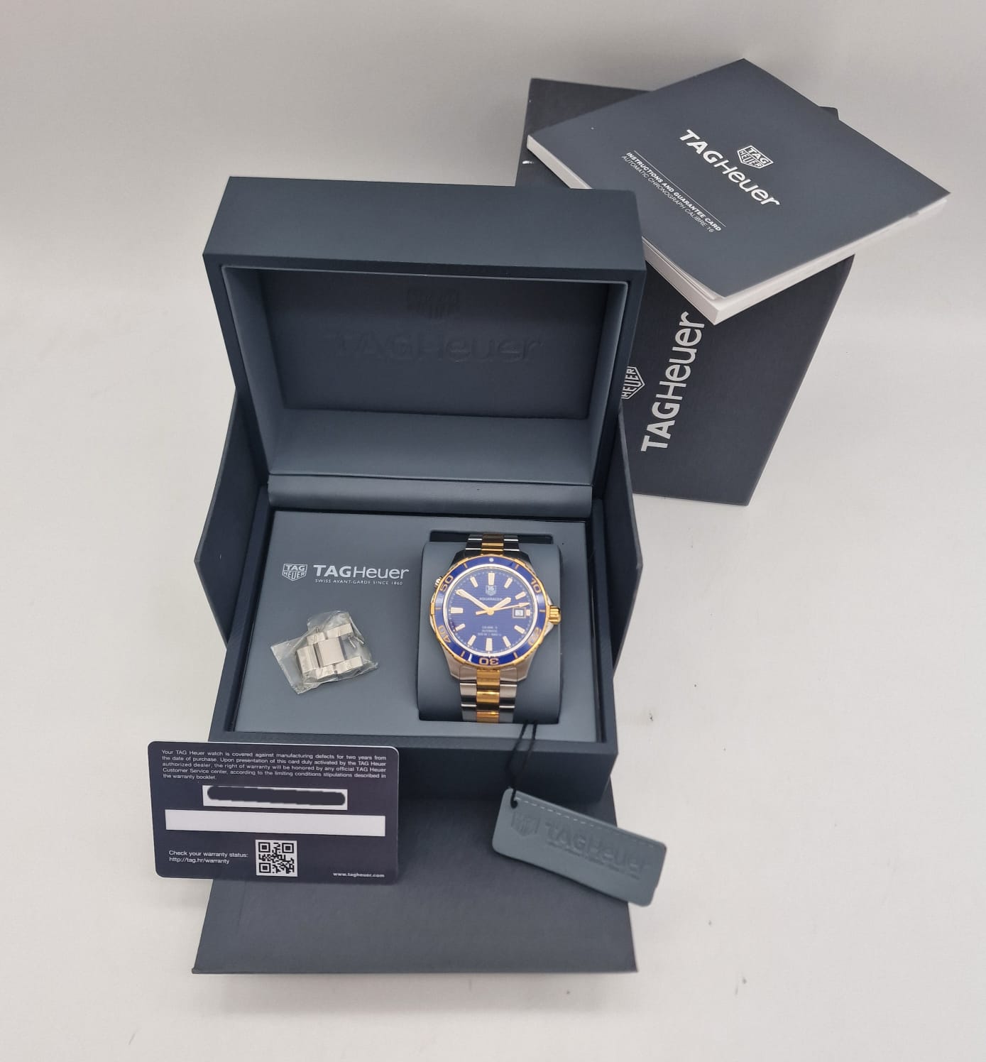 Tag Heuer Heuer Aquaracer 500M WAK2120 - Papiere und oder Lieferumfang