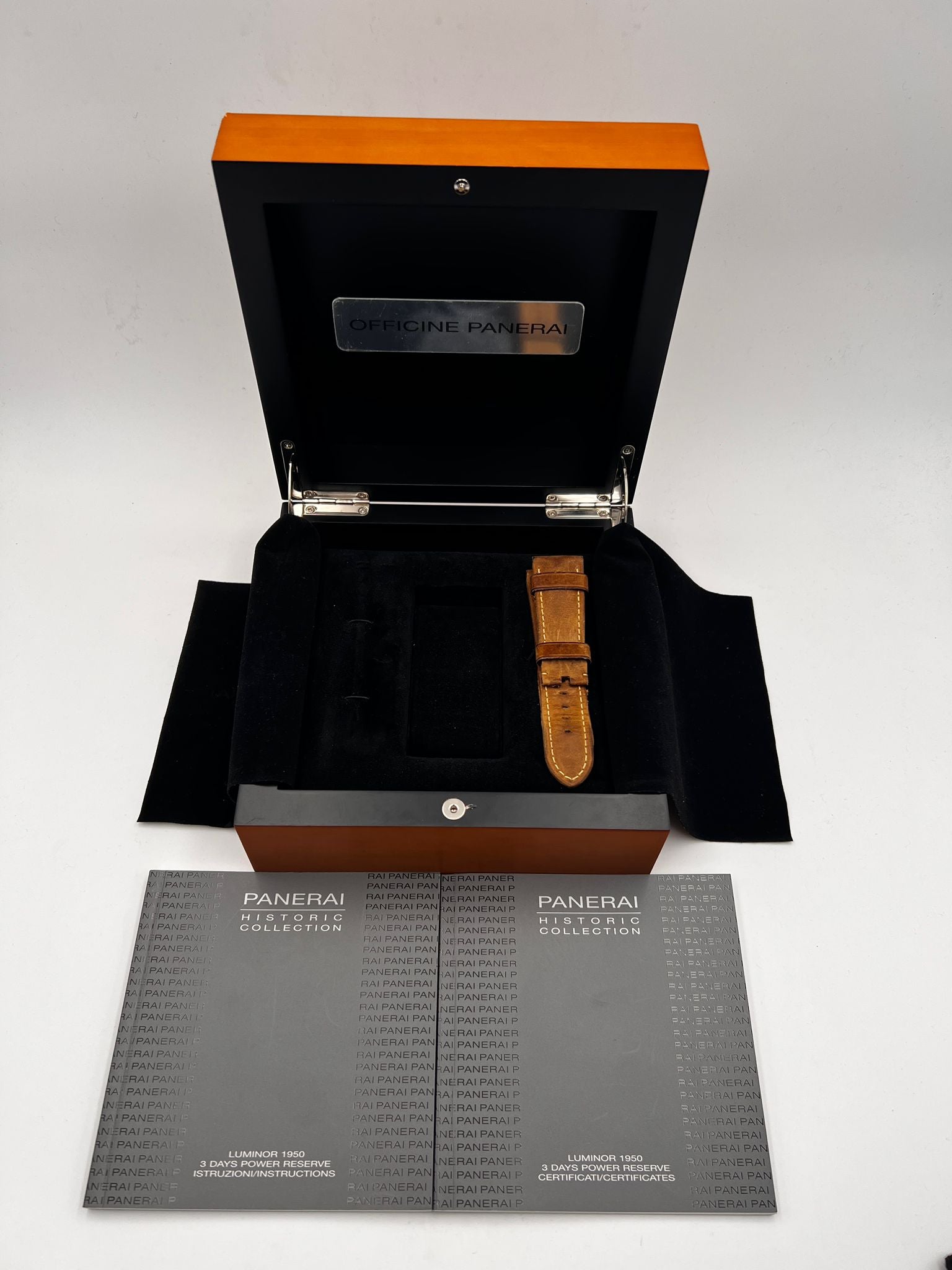 Panerai Luminor 1950 3 Days Power Reserve PAM00423 Box + og. Papiere