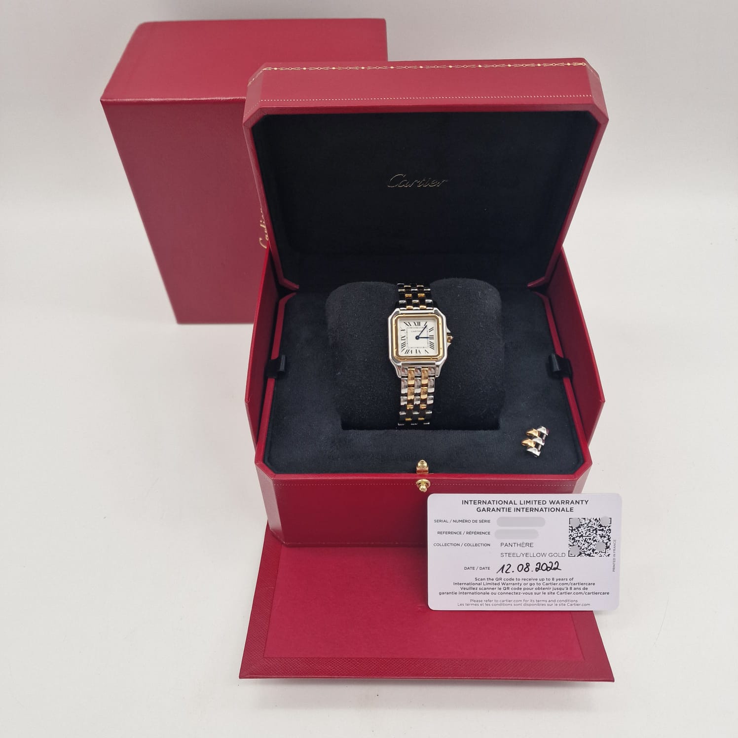 Cartier Panthère de Cartier Quarz W2PN0007 Box + og. Papiere