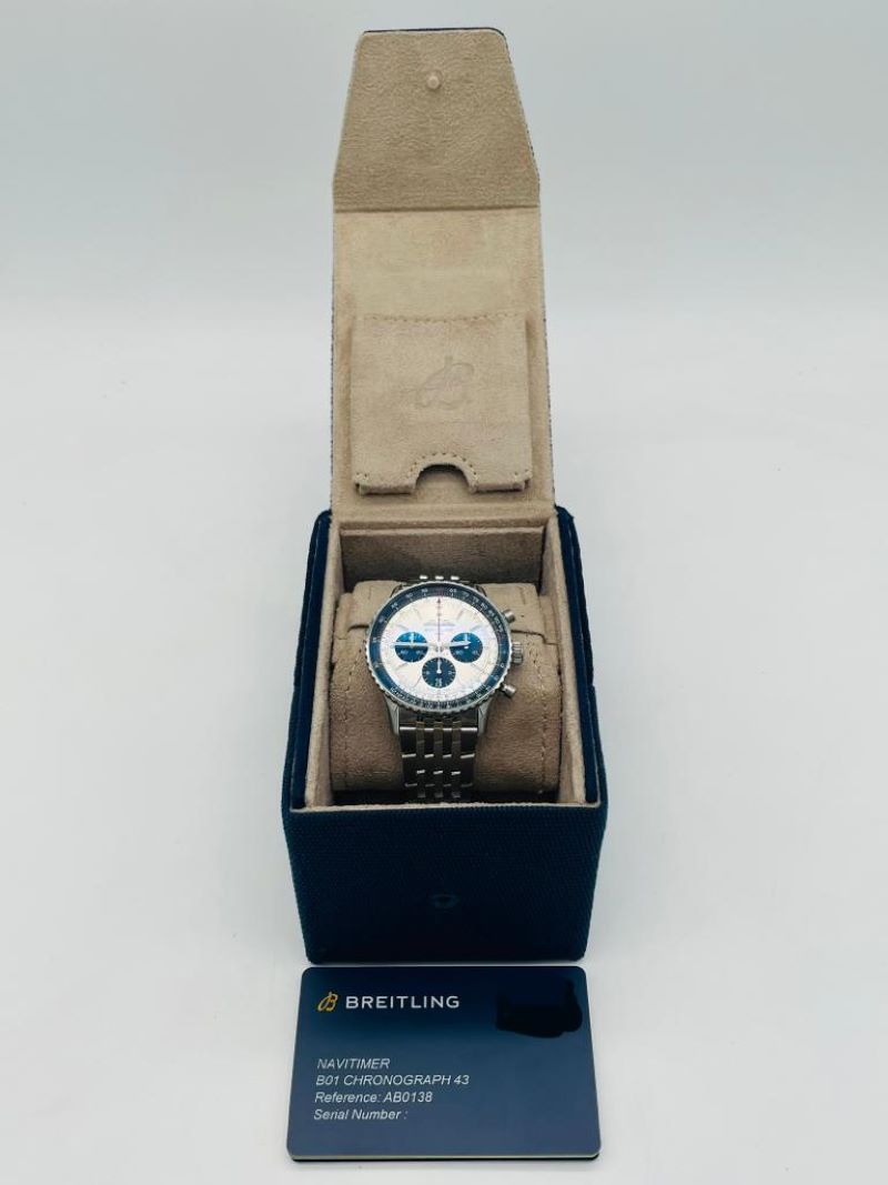 Breitling Navitimer NEW AB0138 Box + above. papers