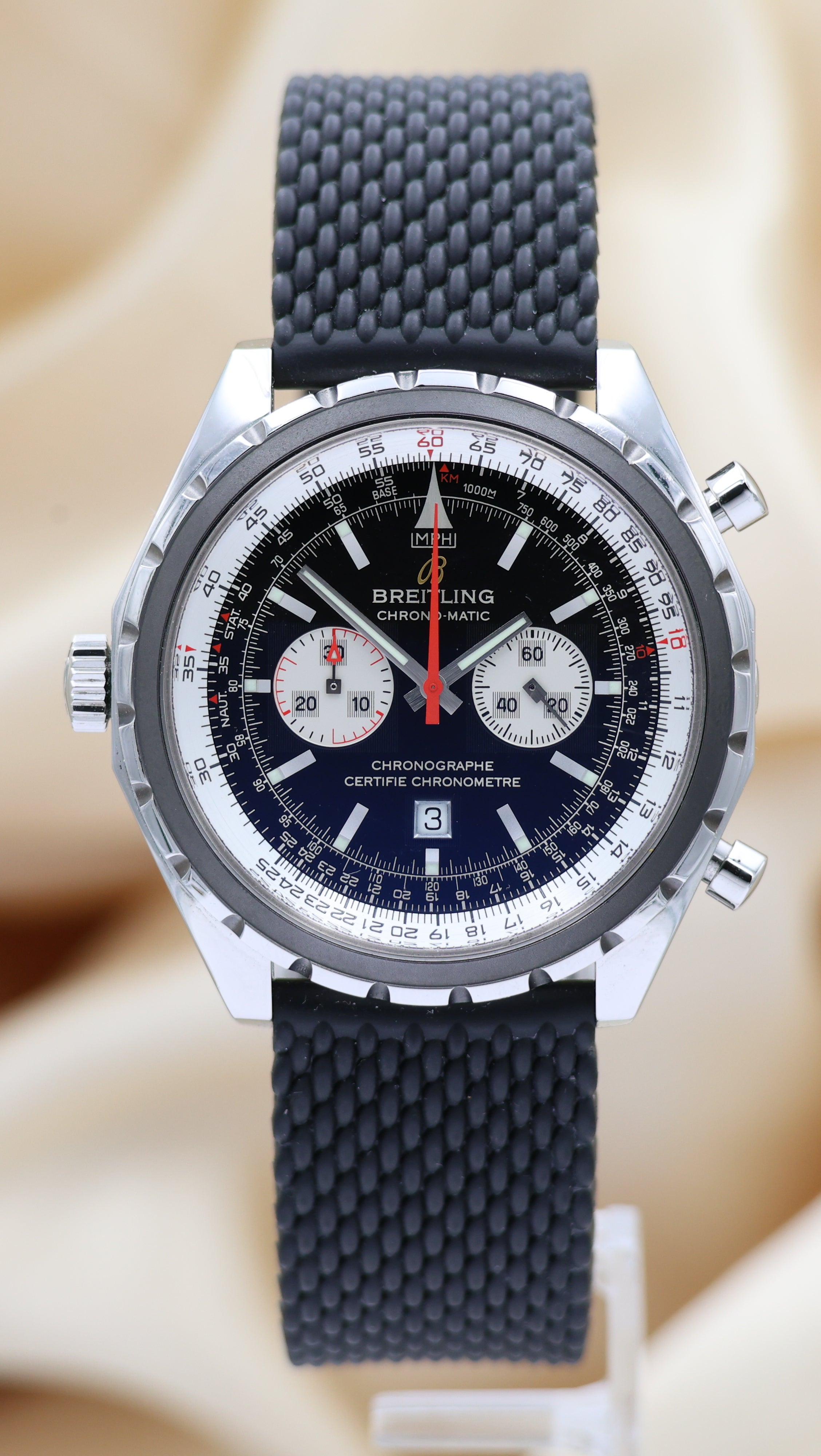 Breitling Chrono-Matic 44mm Automatik Herrenuhr A41360