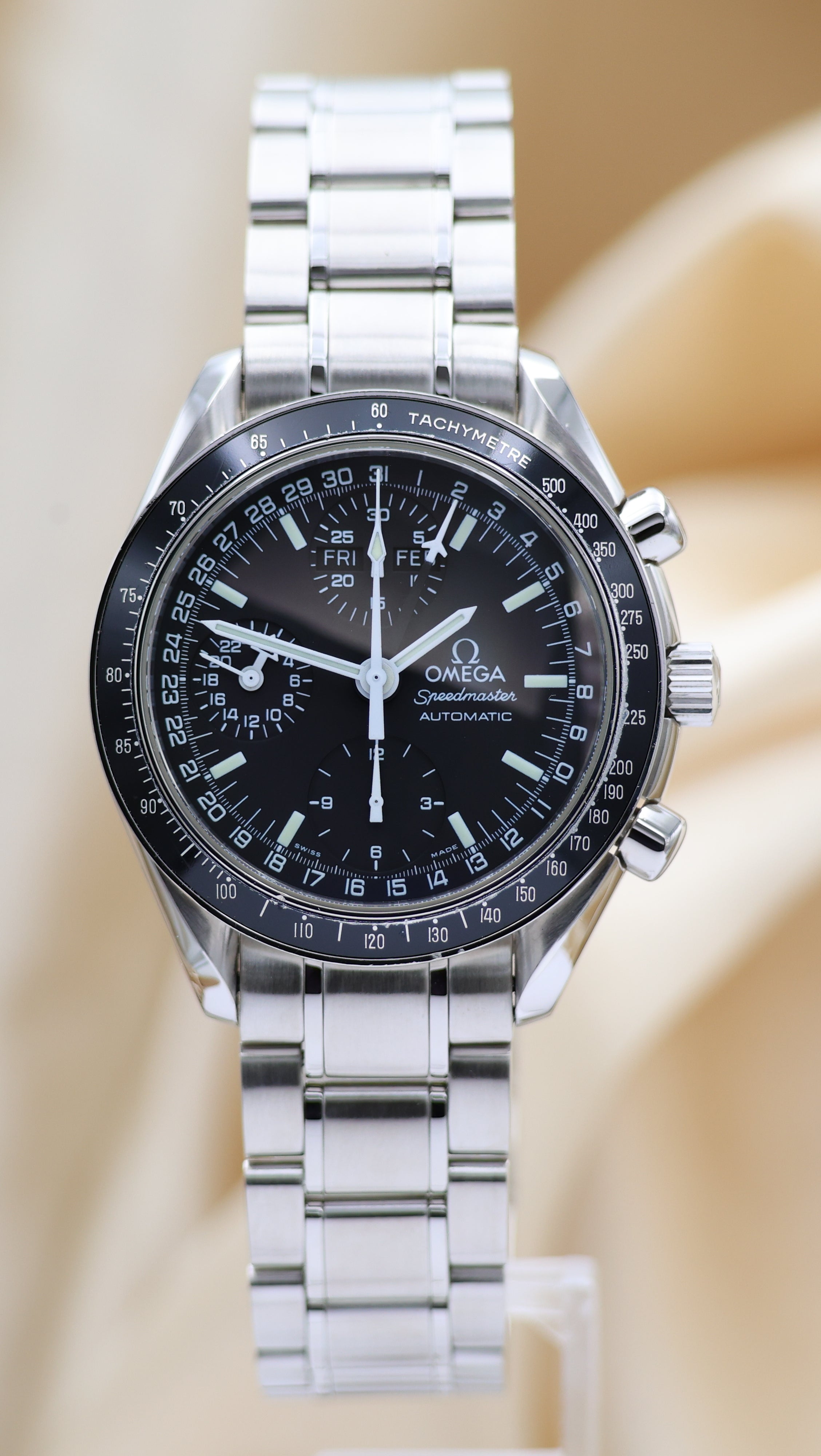 Omega Speedmaster Day Date 39mm automatic men's watch 35205000