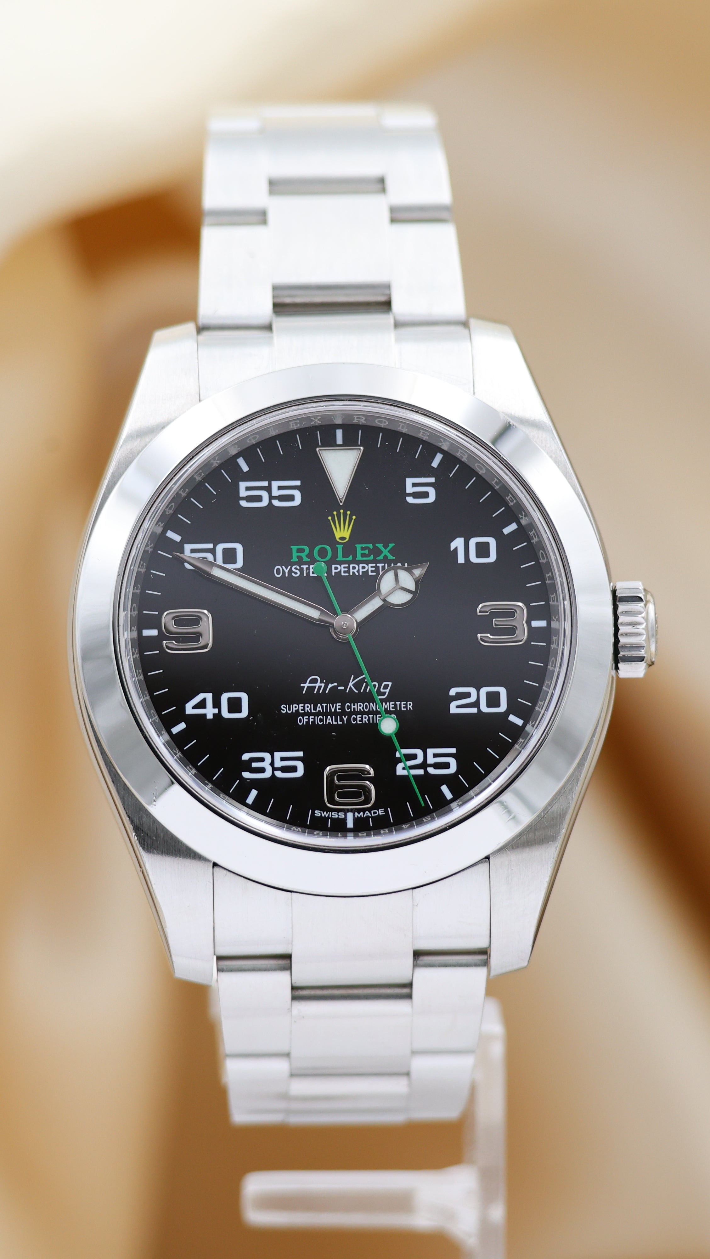 Rolex Air King Automatik Herrenuhr 116900 Box + og. Papiere