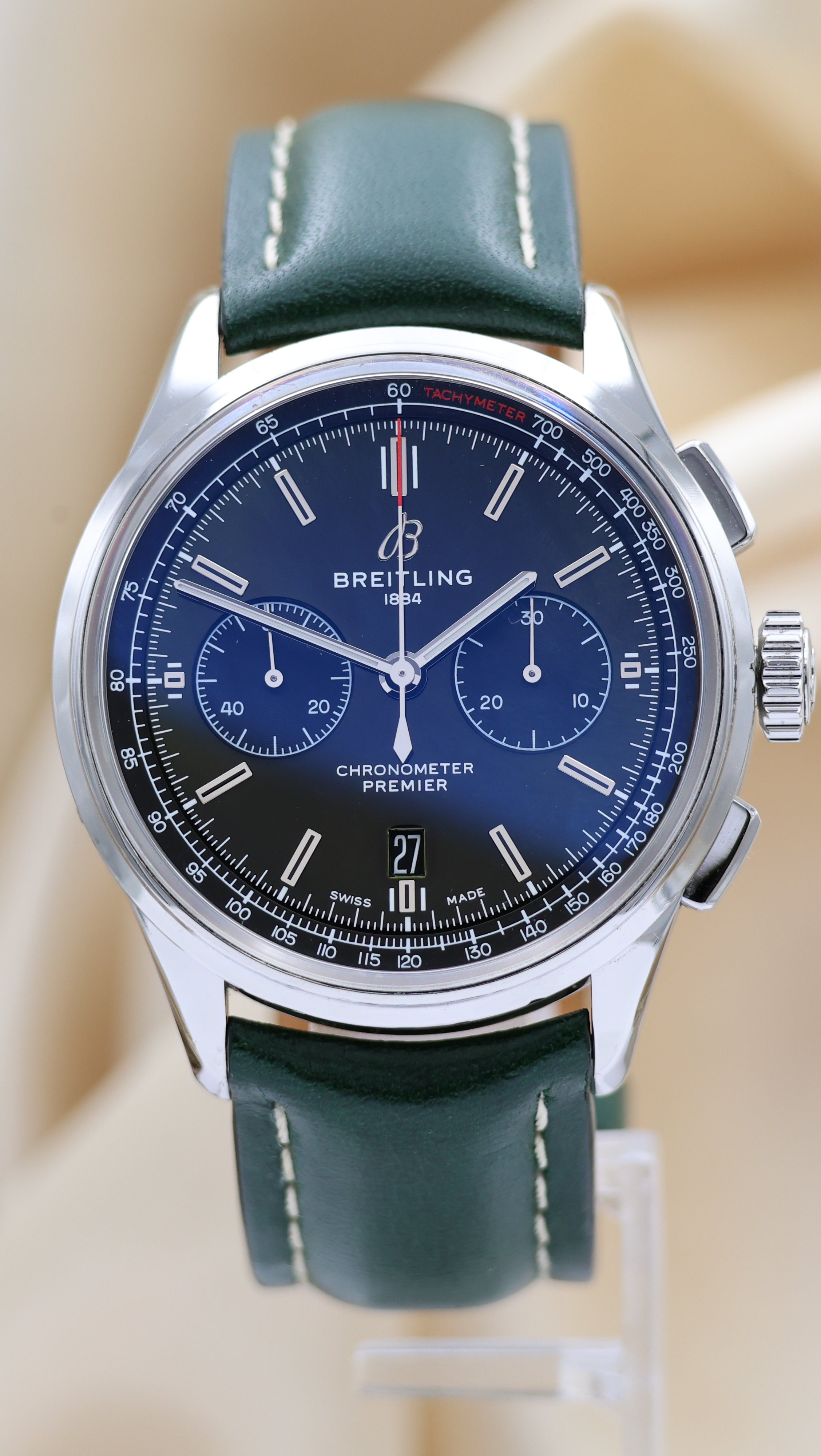 Breitling for Bentley Premier B01 Chronograph 42 Grün AB0118 Box + og. Papiere