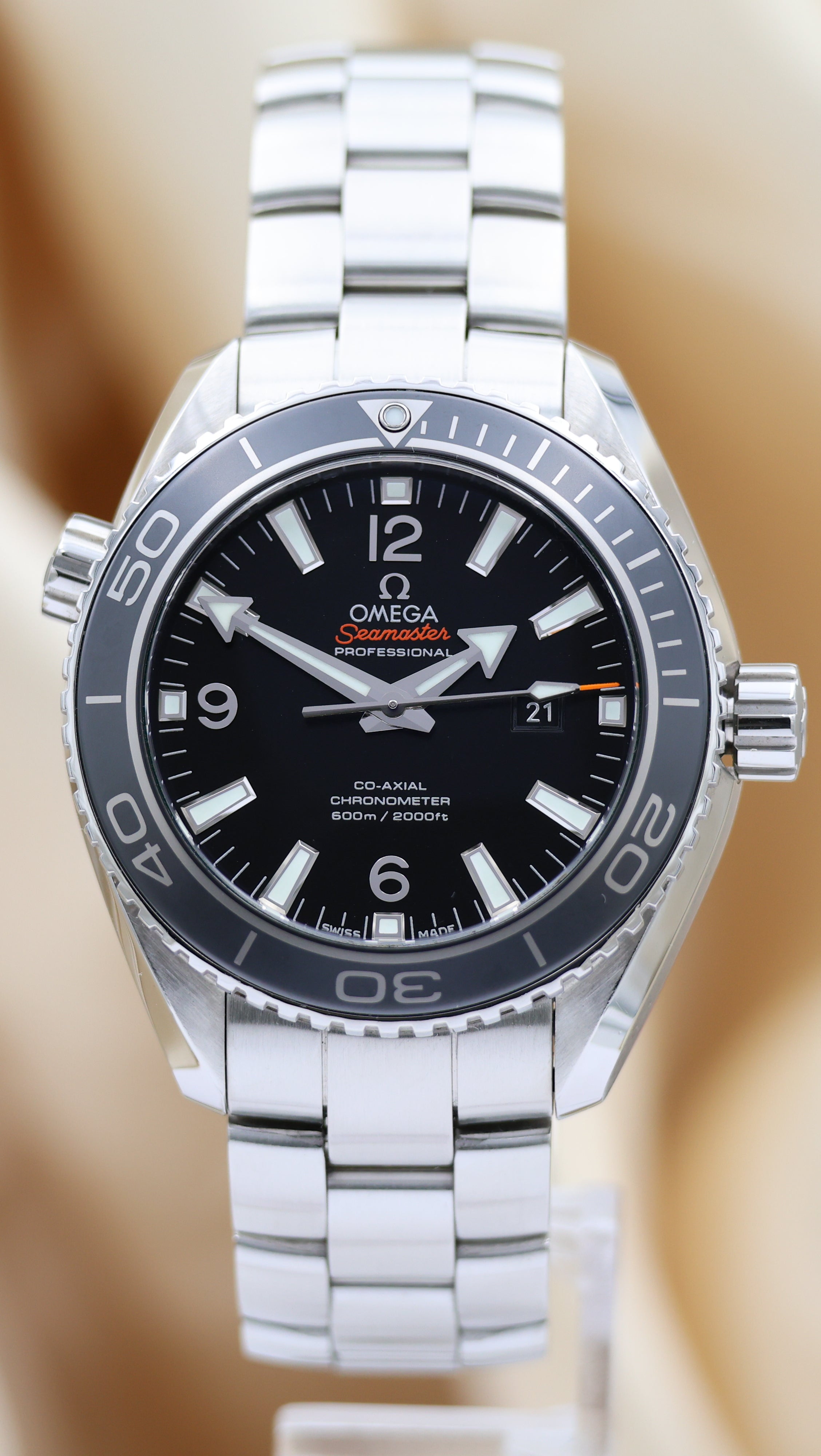 Omega Seamaster Planet Ocean Automatik 23230382001001 Box + og. Papiere
