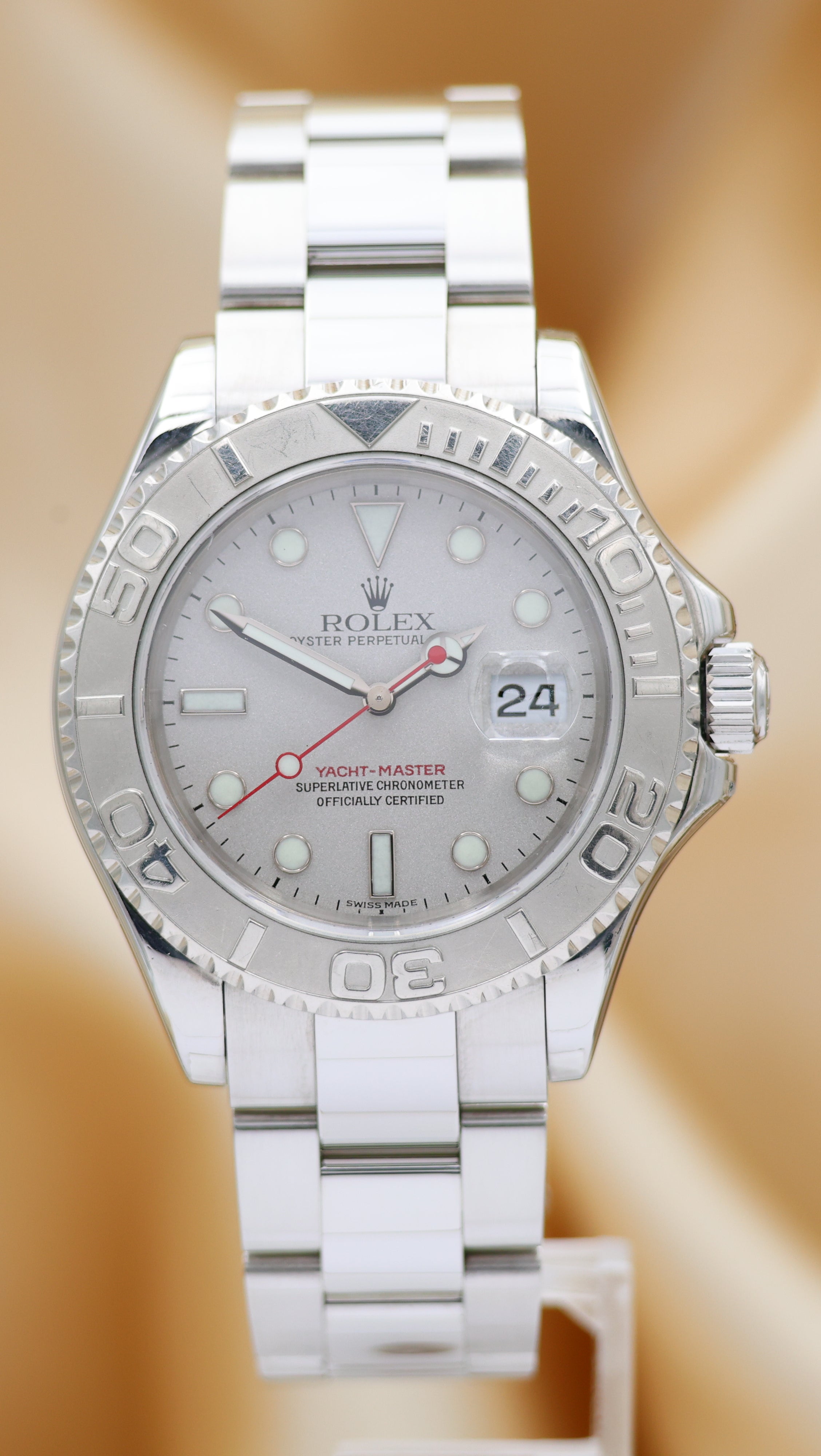 Rolex Yacht-Master 40 Automatik Herrenuhr 16622 Box + og. Papiere