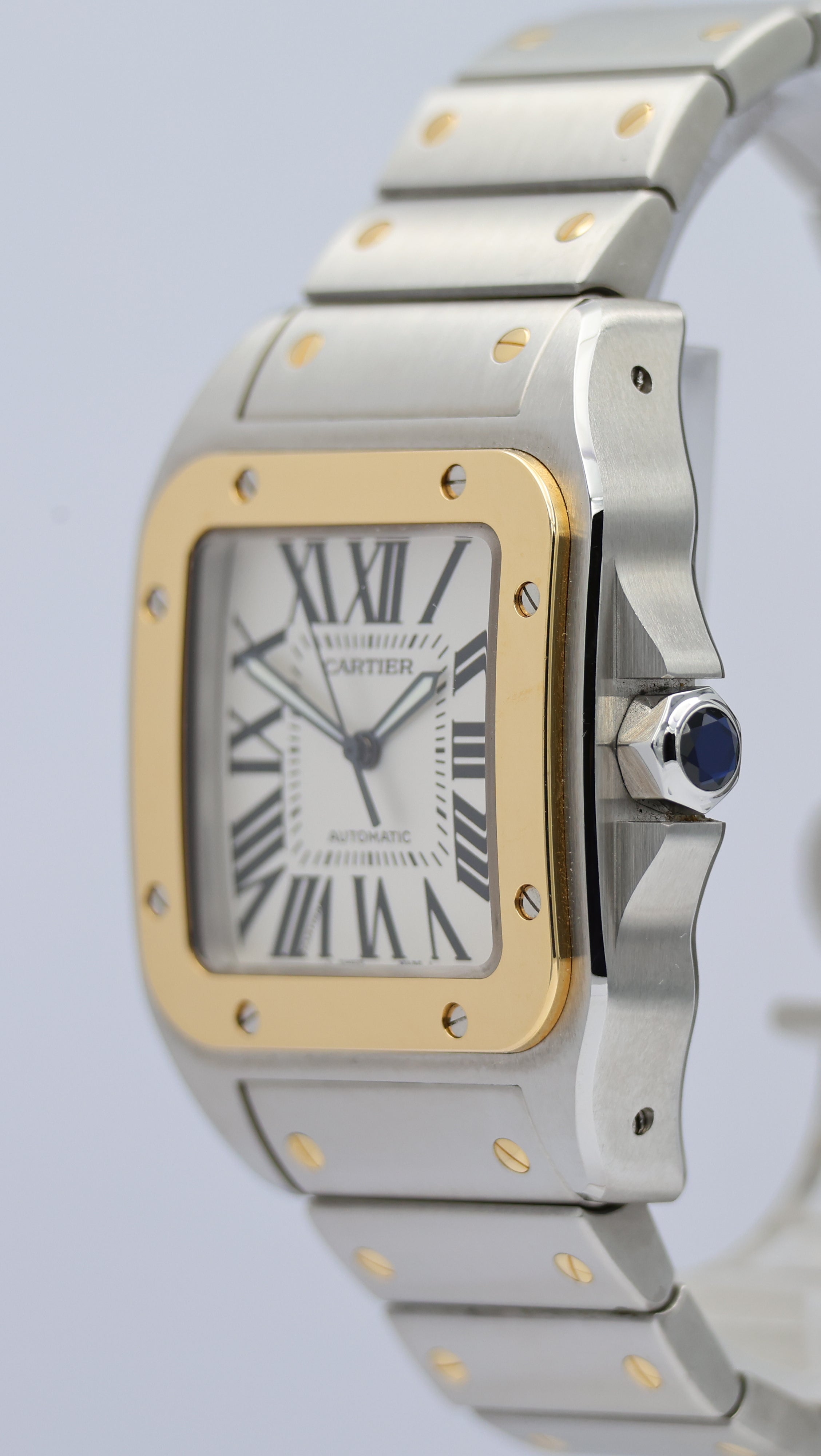 Cartier Santos 100 XL 38mm Steel/Gold Automatic 2656