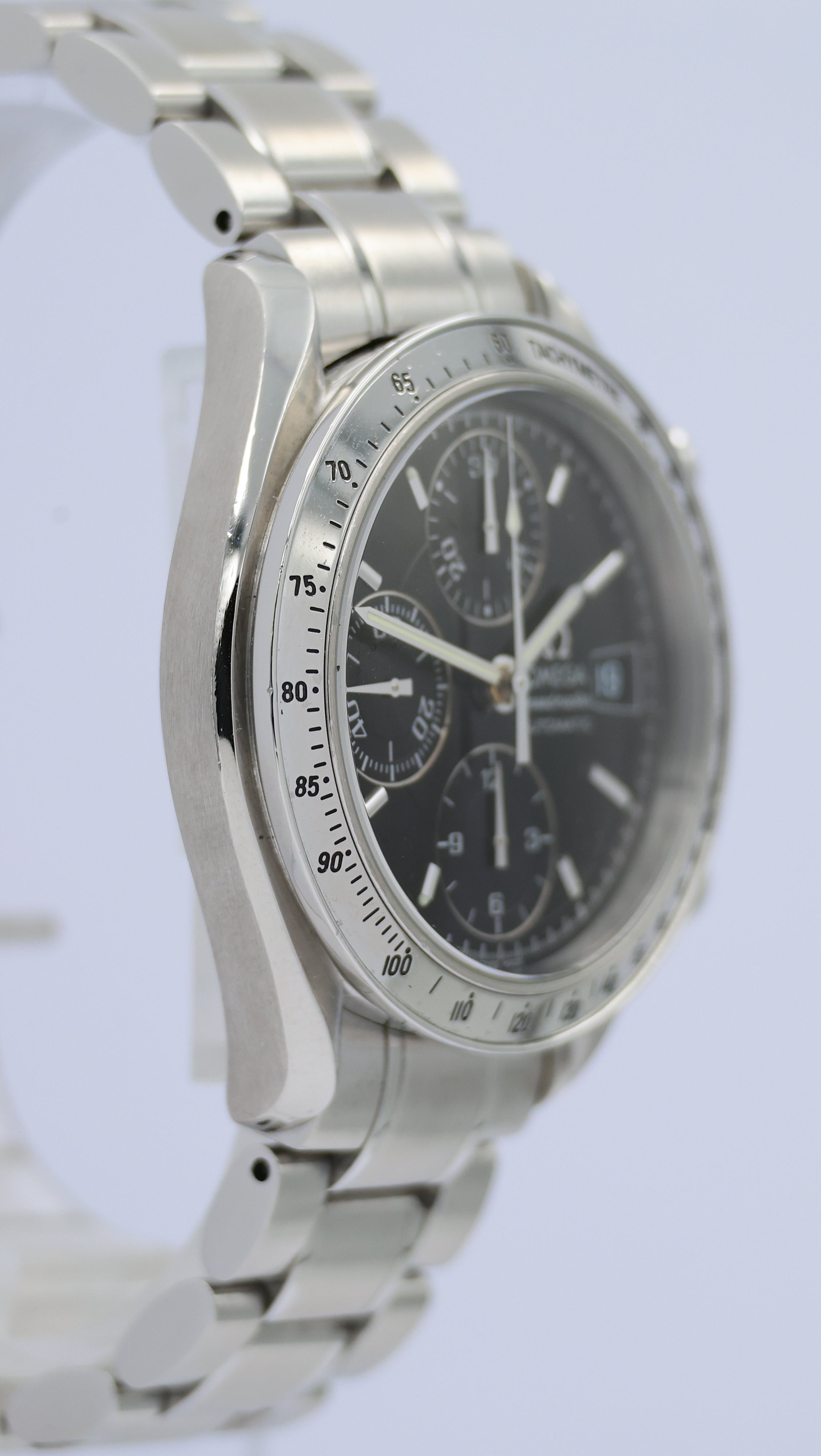 Omega Speedmaster Date 39mm Automatik Herrenuhr  35135000 Box + og. Papiere