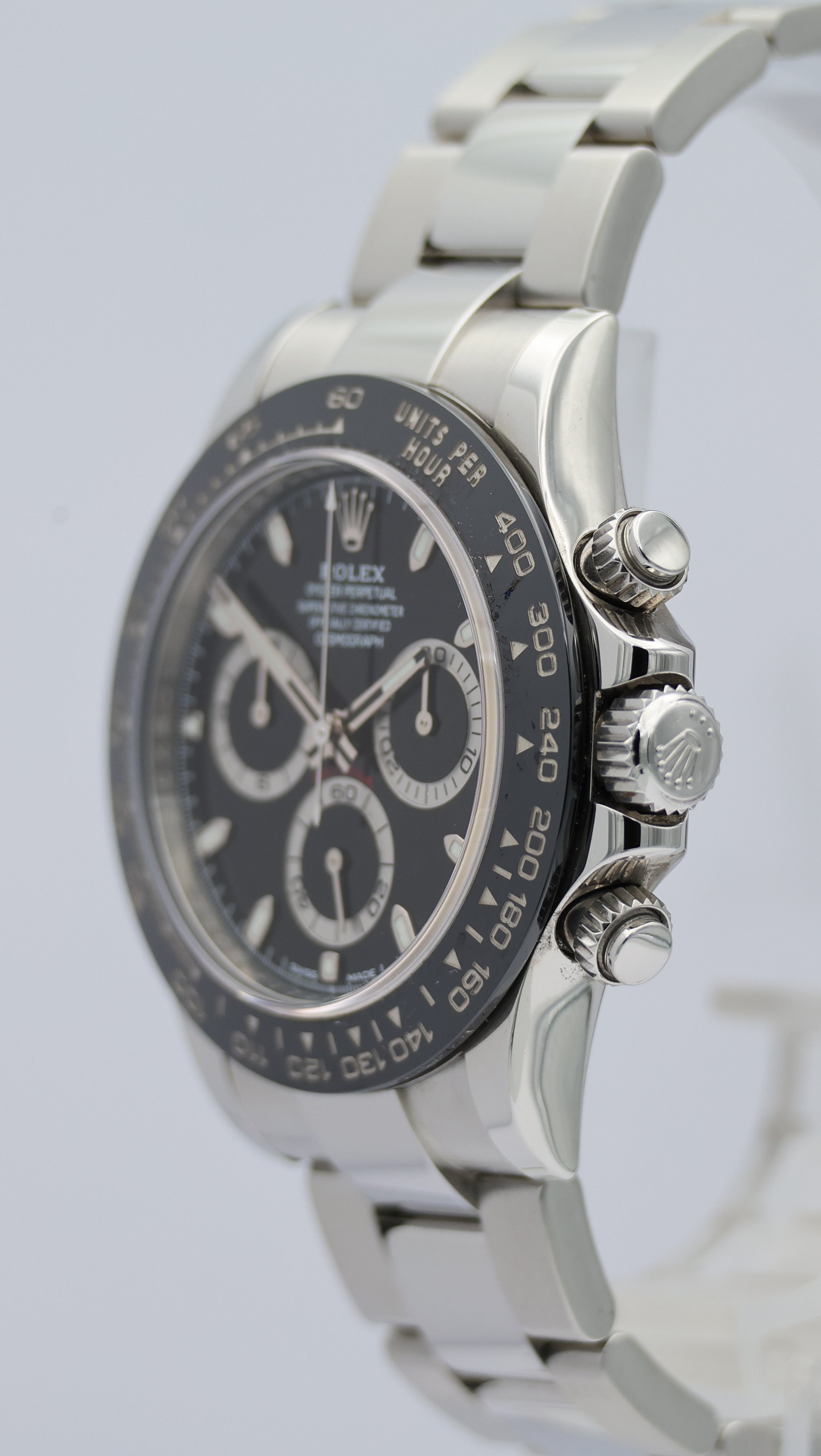 Rolex Daytona 40mm Automatik Herrenuhr	 116500LN Box + og. Papiere