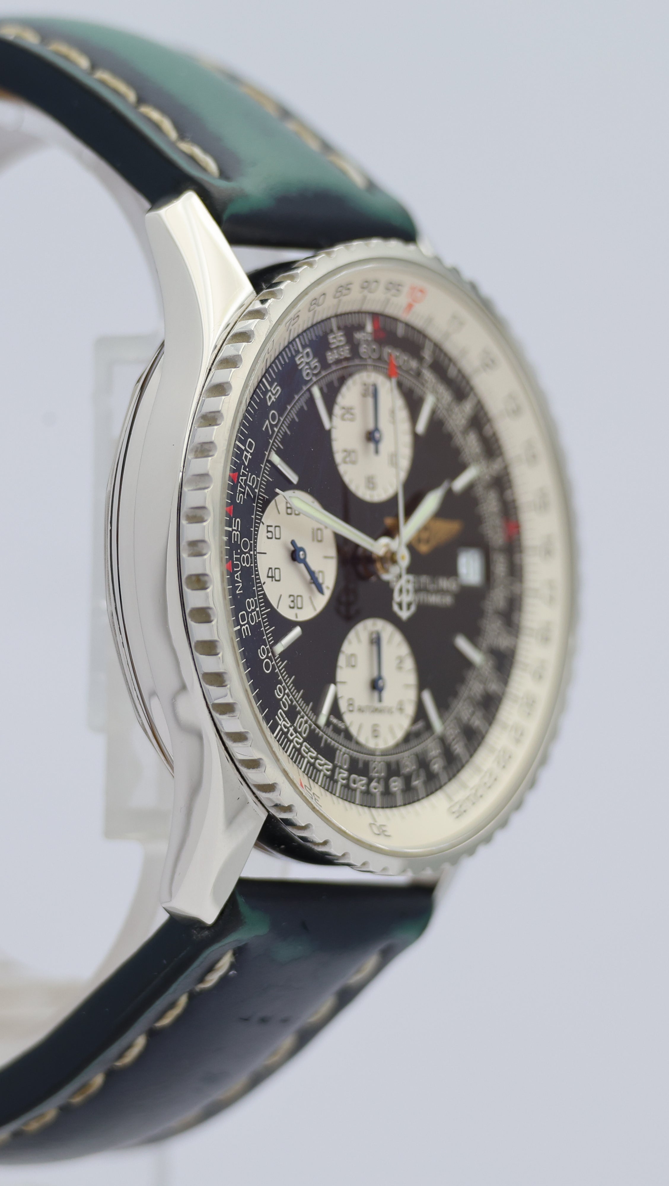 Breitling Old Navitimer Automatik Herrenuhr  A13322 Box + og. Papiere