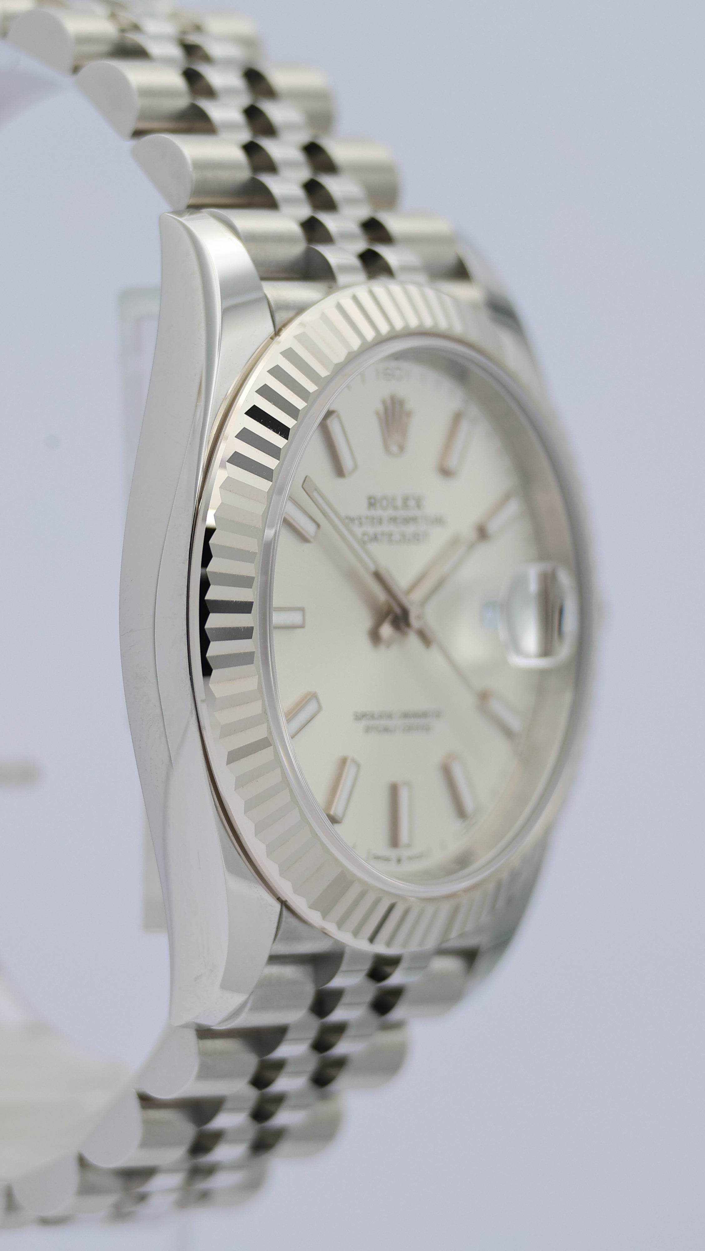 Rolex Datejust 41mm Automatik Herrenuhr NEU 126334 Box + og. Papiere