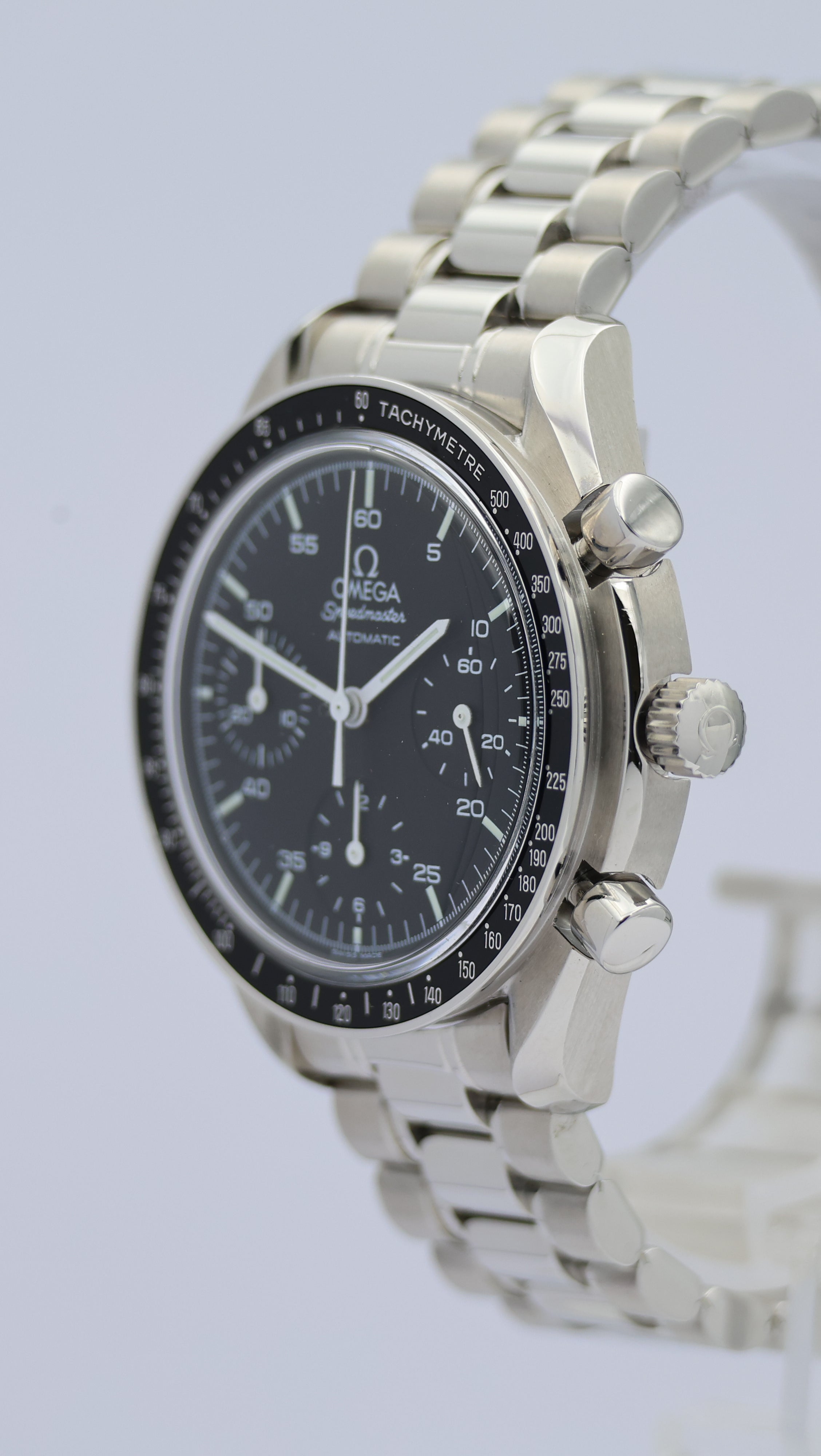 Omega Speedmaster Reduced 39mm Automatik Herrenuhr 35105000