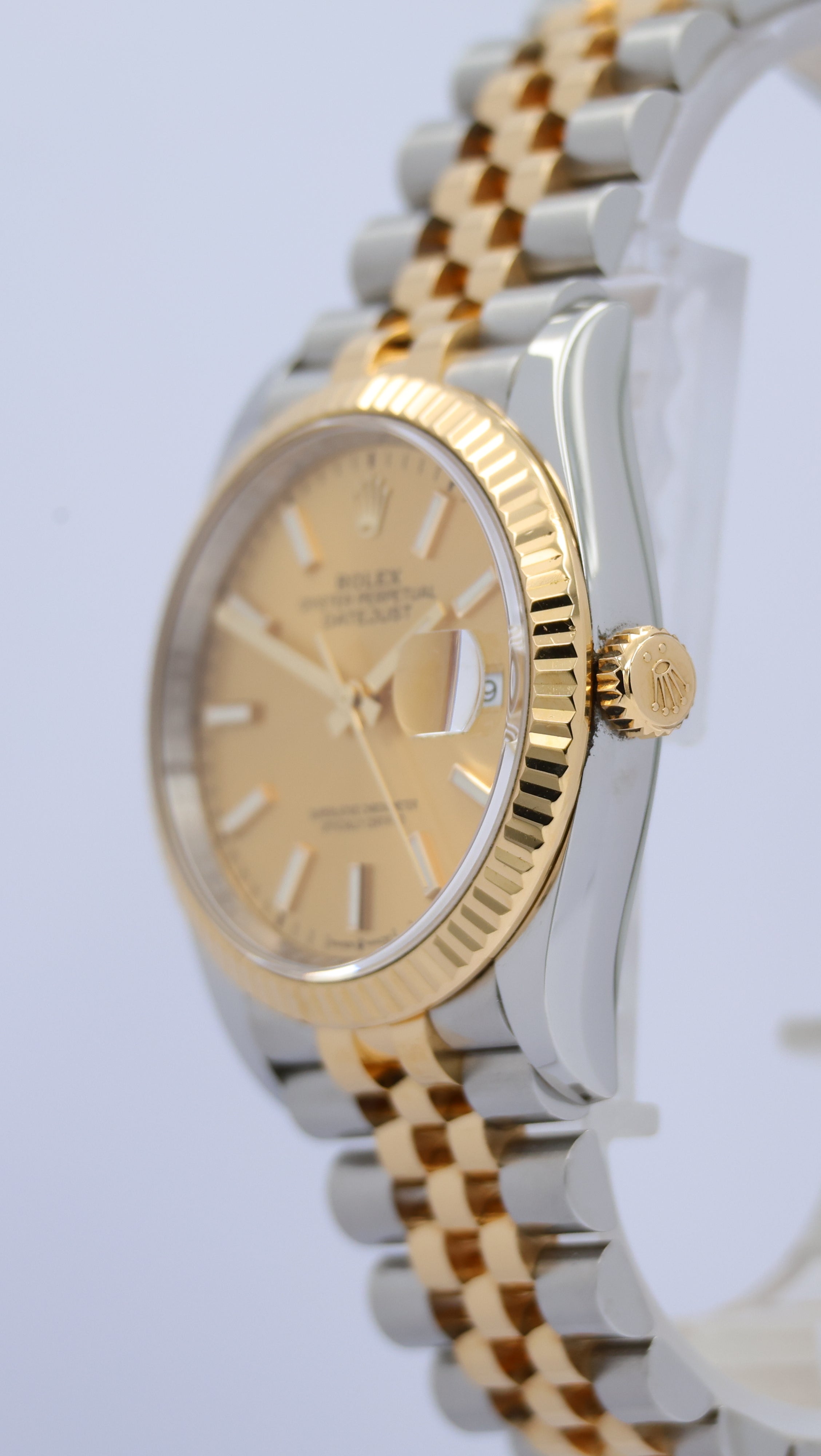 Rolex Datejust 36 Steel/Gold Automatic 126233 Box + above papers