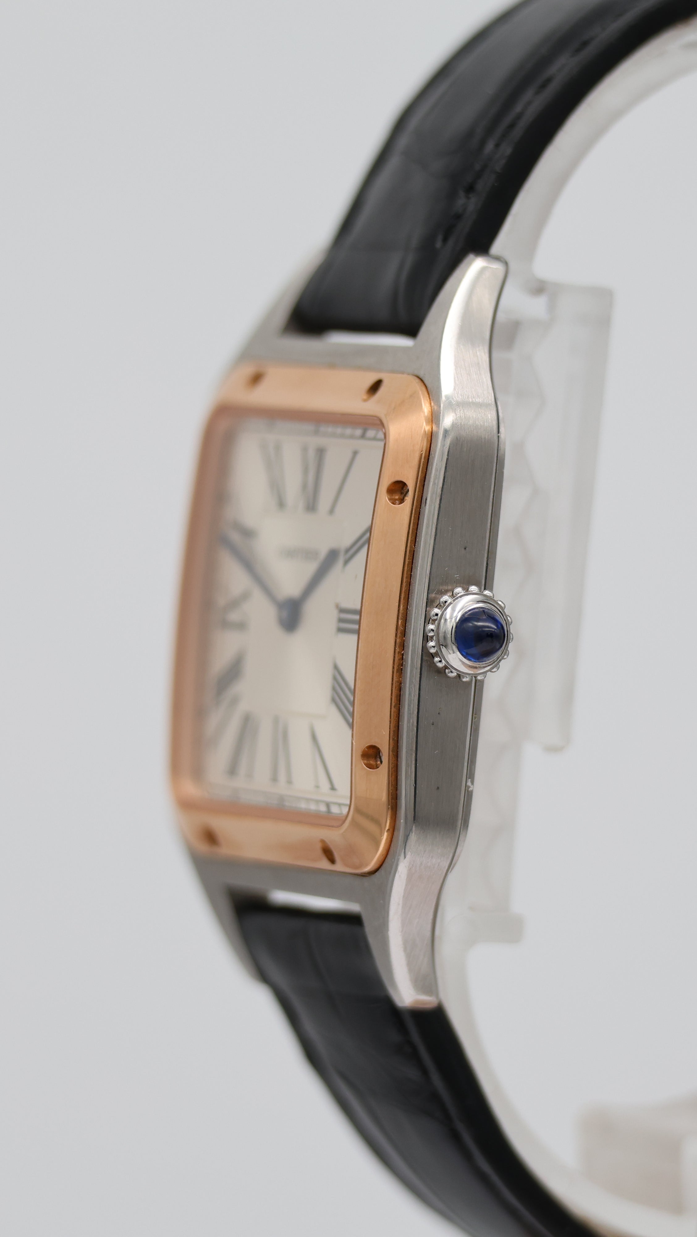 Cartier Santos Dumont 31mm Quarz Herrenuhr W2SA0011 Box + og. Papiere