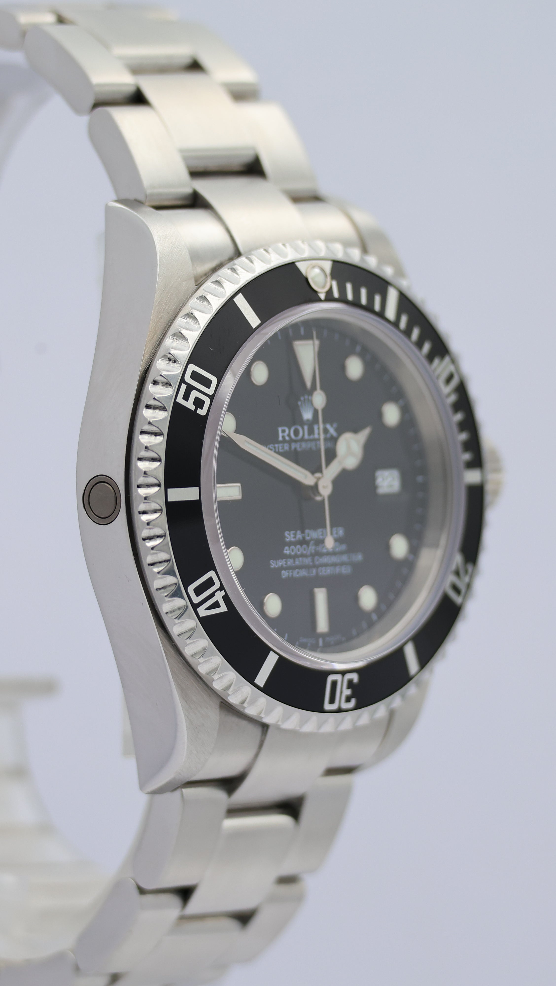 Rolex Sea-Dweller 4000 Automatik Herrenuhr	 16600 Box + og. Papiere