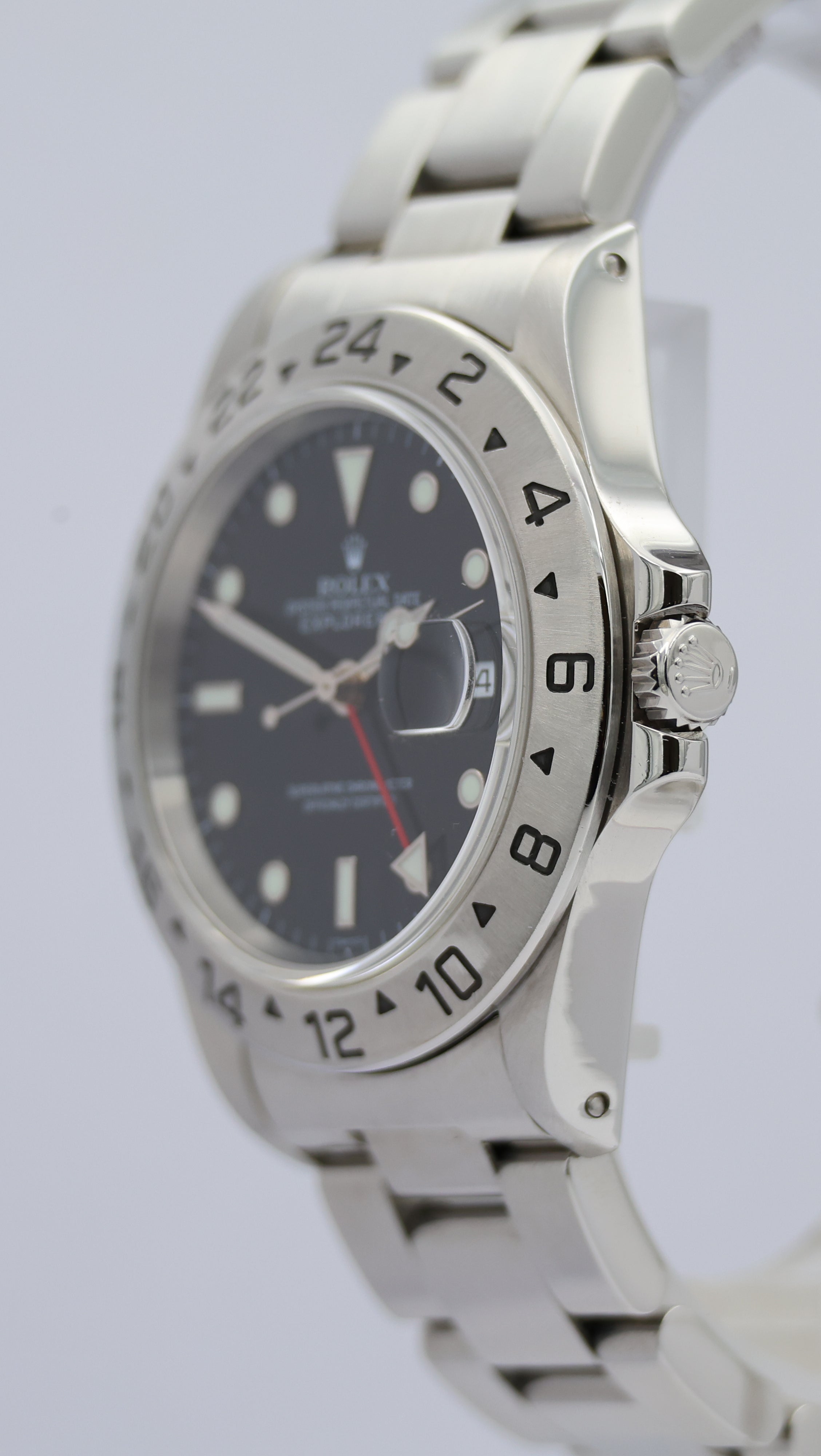 Rolex Explorer II Automatik Herrenuhr	 16570 Box + og. Papiere