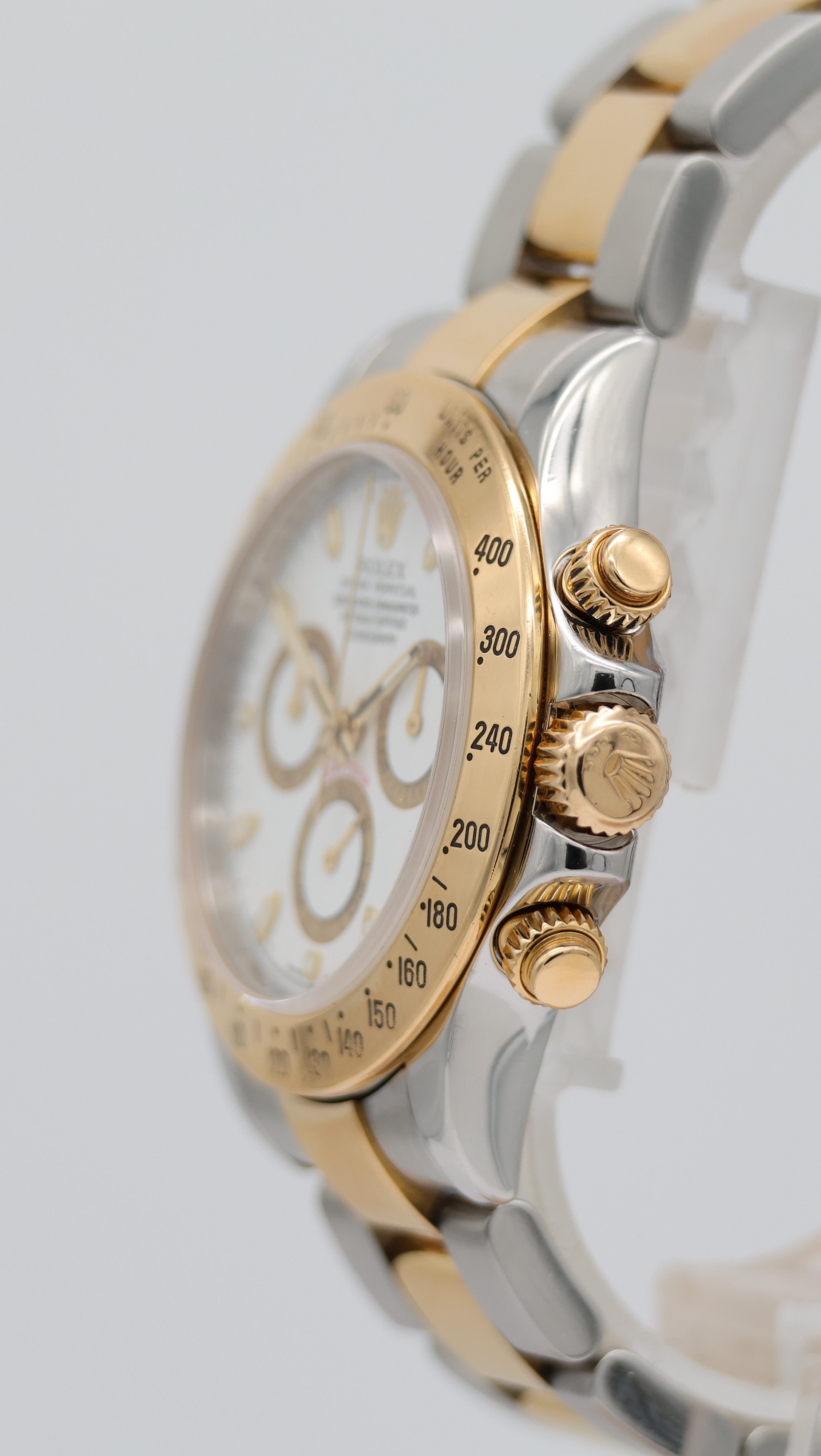 Rolex Daytona Stahl/Gold Automatik Weiß 116523