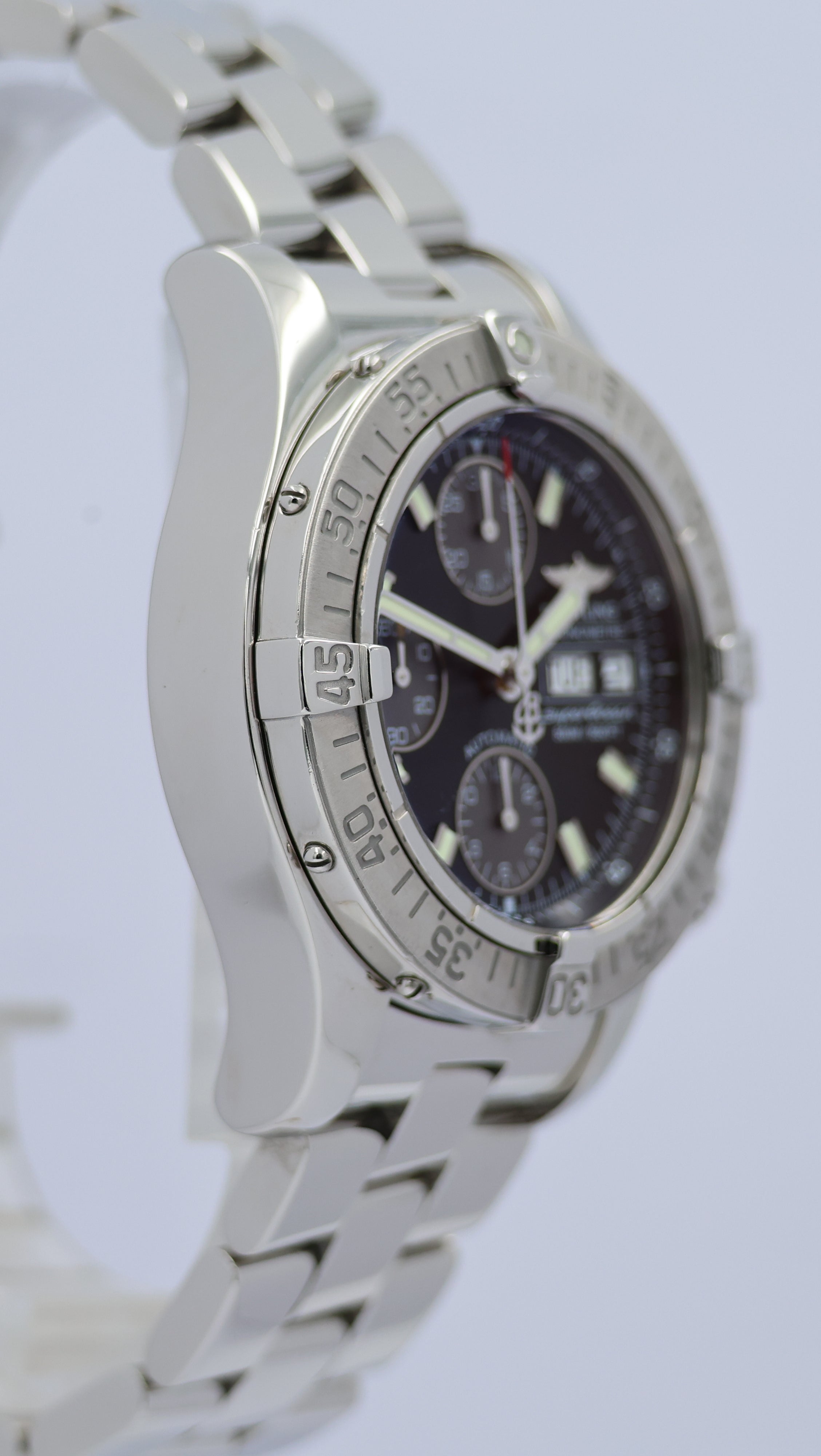 Breitling Superocean Chronograph II A13340 Box + above. papers