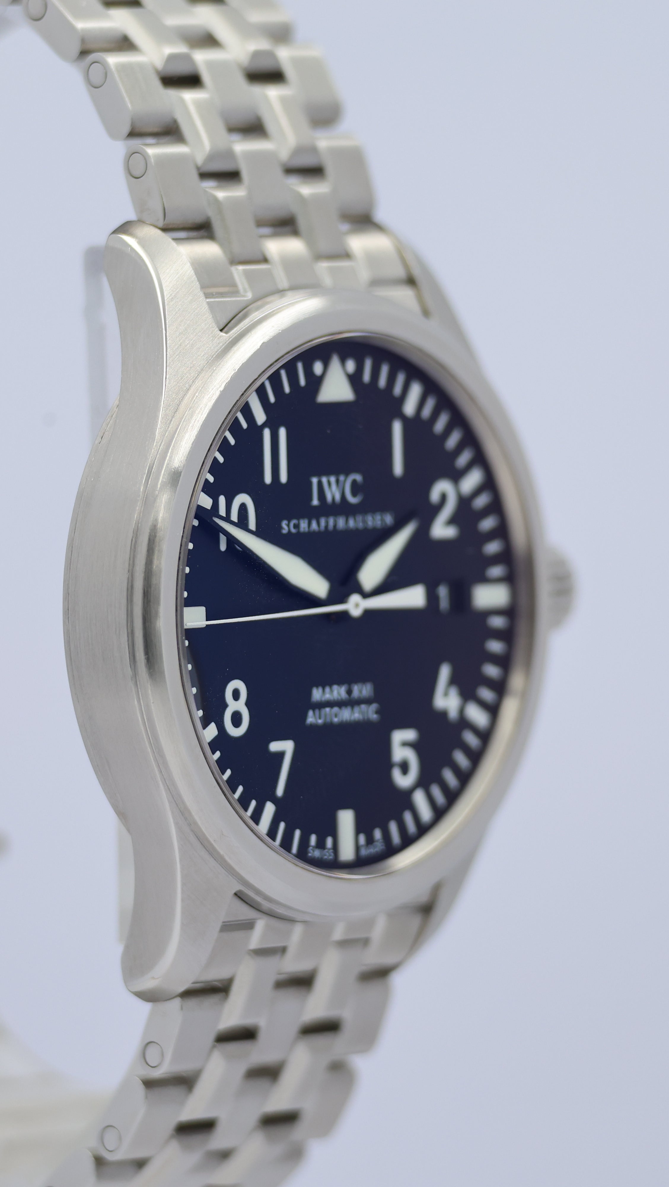 IWC Pilot's Watch Mark XVI IW325504 Box + above papers