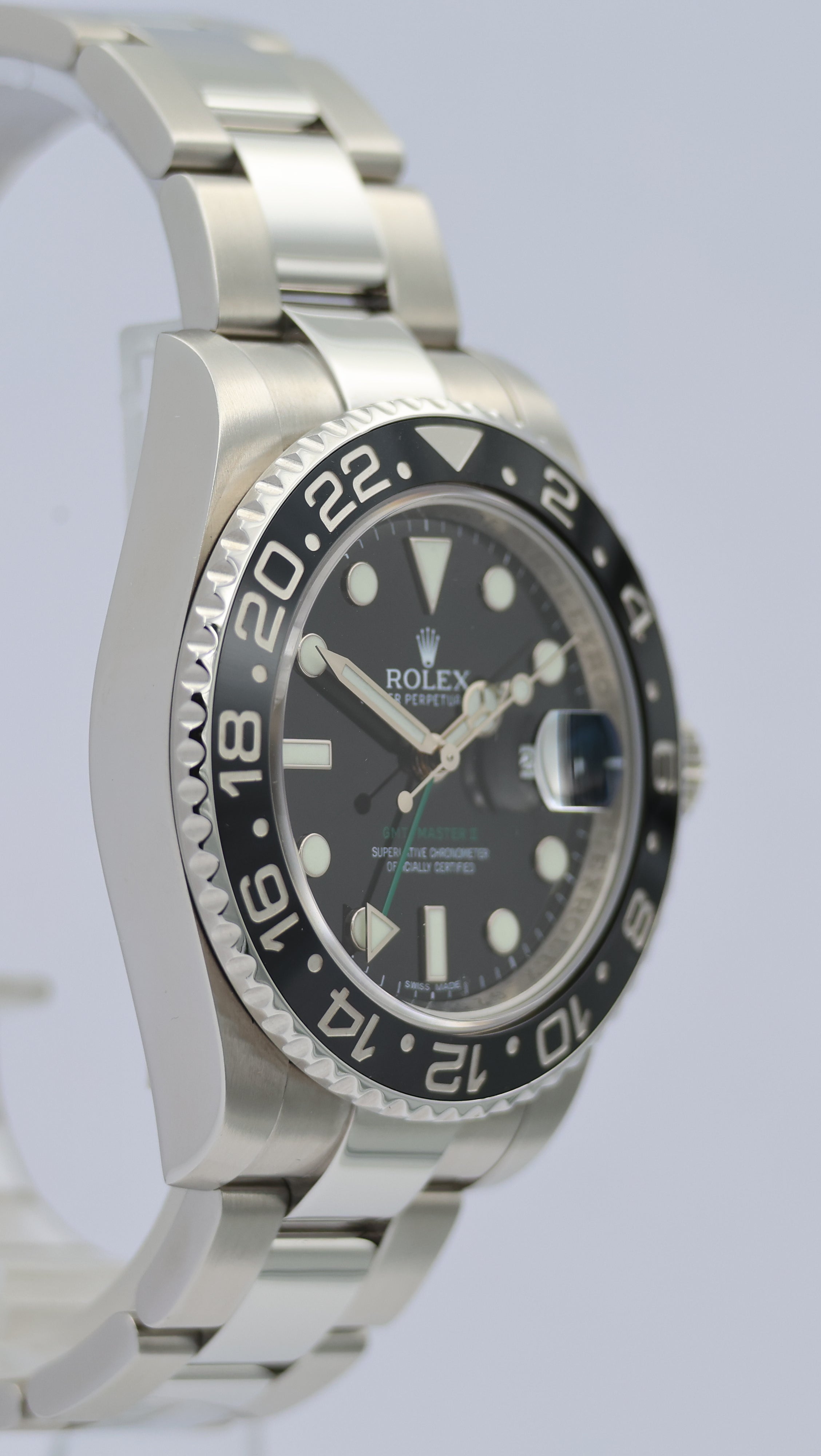 Rolex GMT-Master II Automatik Herrenuhr  116710LN Box + og. Papiere